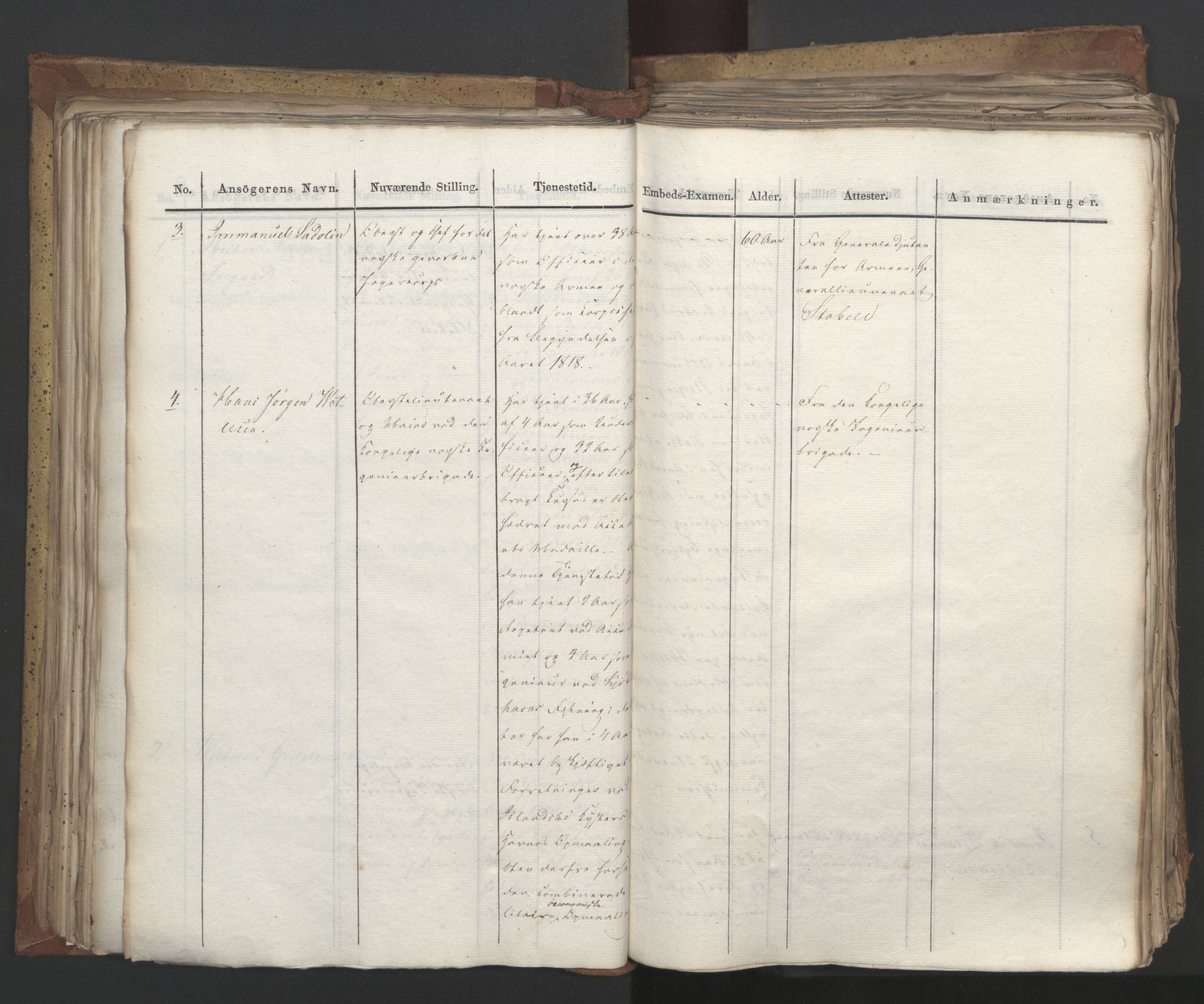 Statsrådsavdelingen i Stockholm, RA/S-1003/D/Da/L0053: Regjeringsinnstillinger nr. 4800-5017, 1827, p. 215