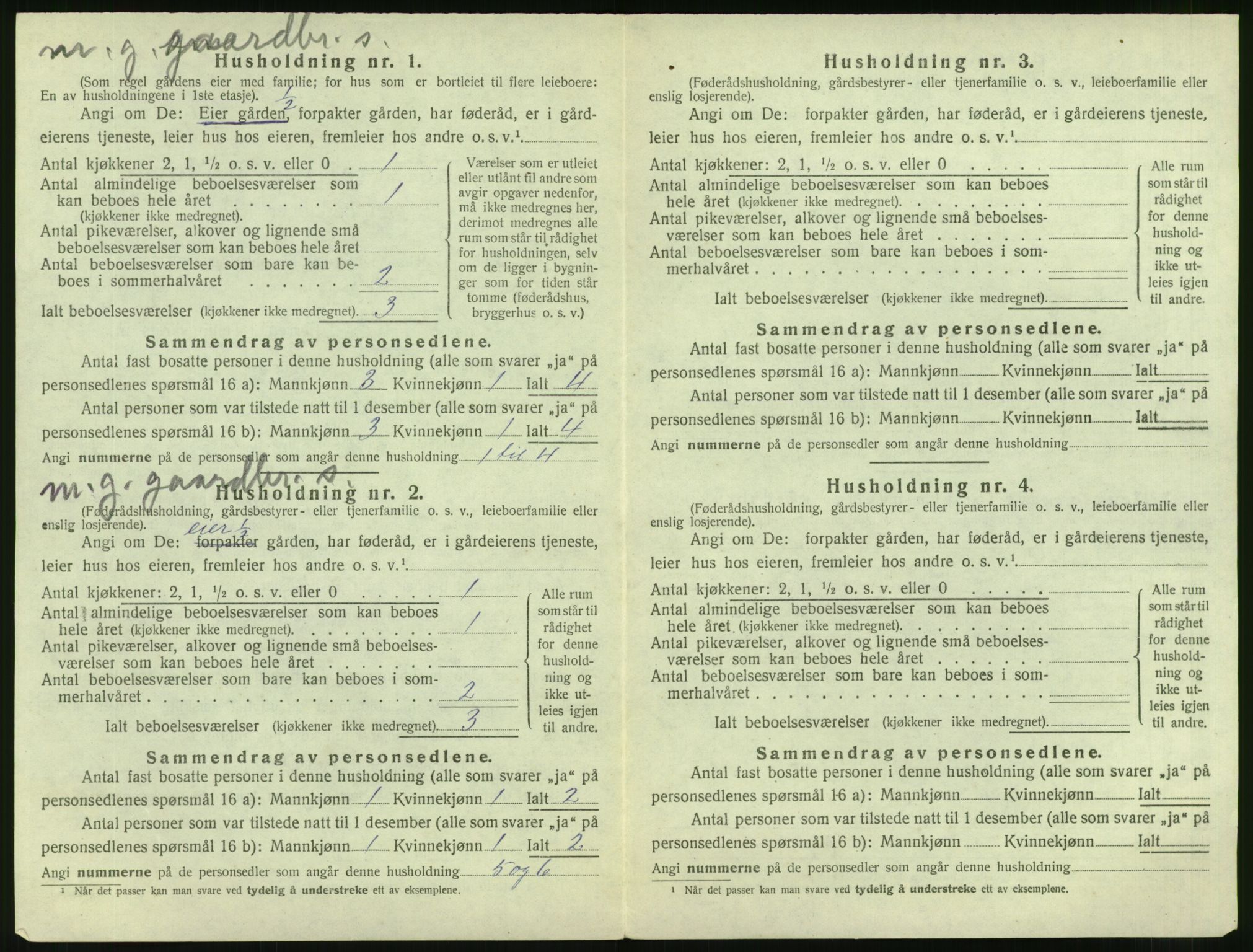 SAT, 1920 census for Sykkylven, 1920, p. 908