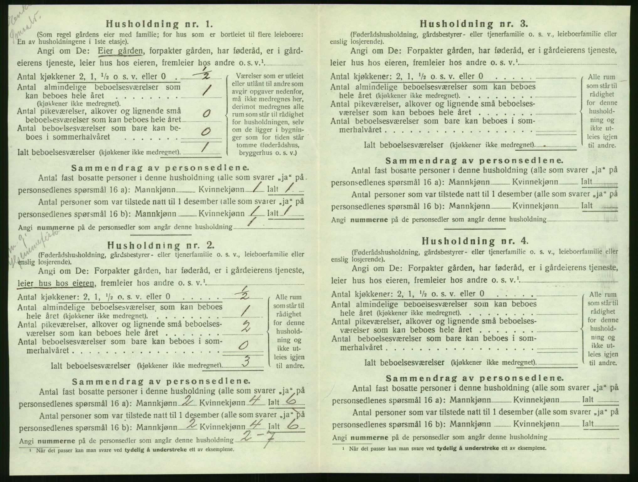 SAT, 1920 census for Herøy, 1920, p. 187