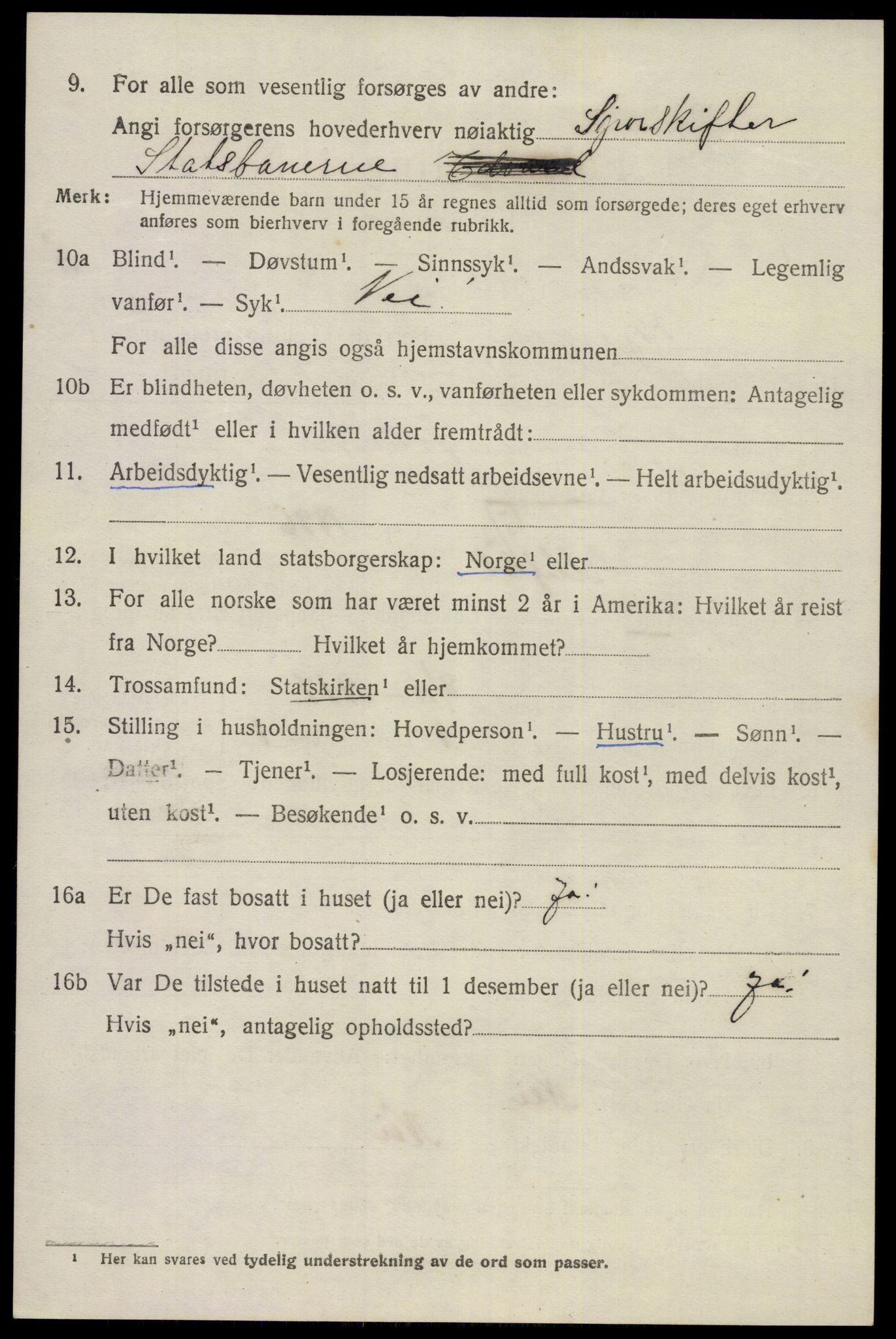 SAKO, 1920 census for Gjerpen, 1920, p. 17849