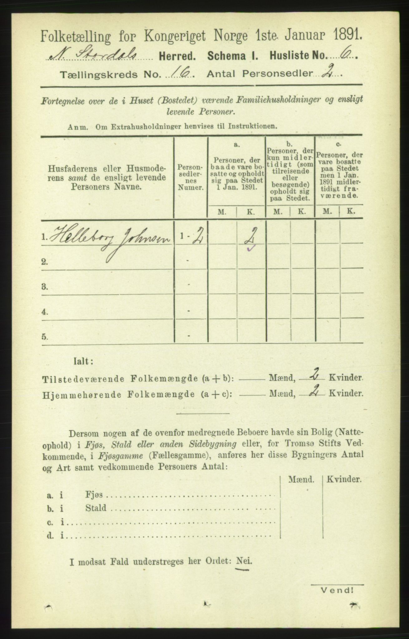 RA, 1891 census for 1714 Nedre Stjørdal, 1891, p. 7460