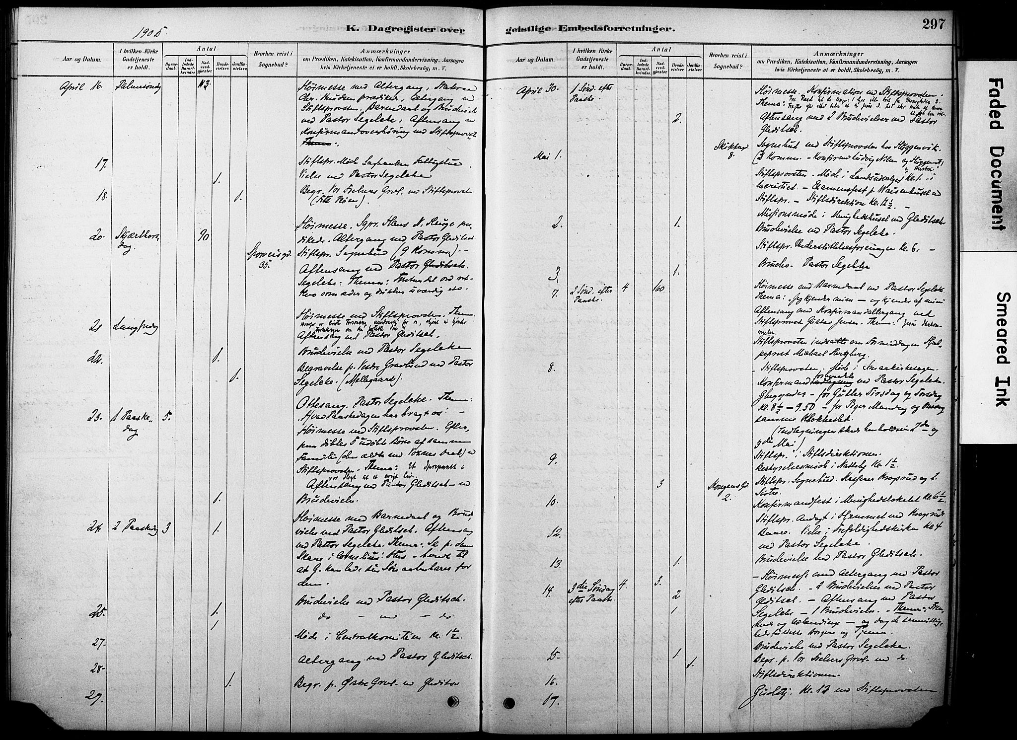 Oslo domkirke Kirkebøker, AV/SAO-A-10752/F/Fa/L0038: Parish register (official) no. 38, 1878-1921, p. 297