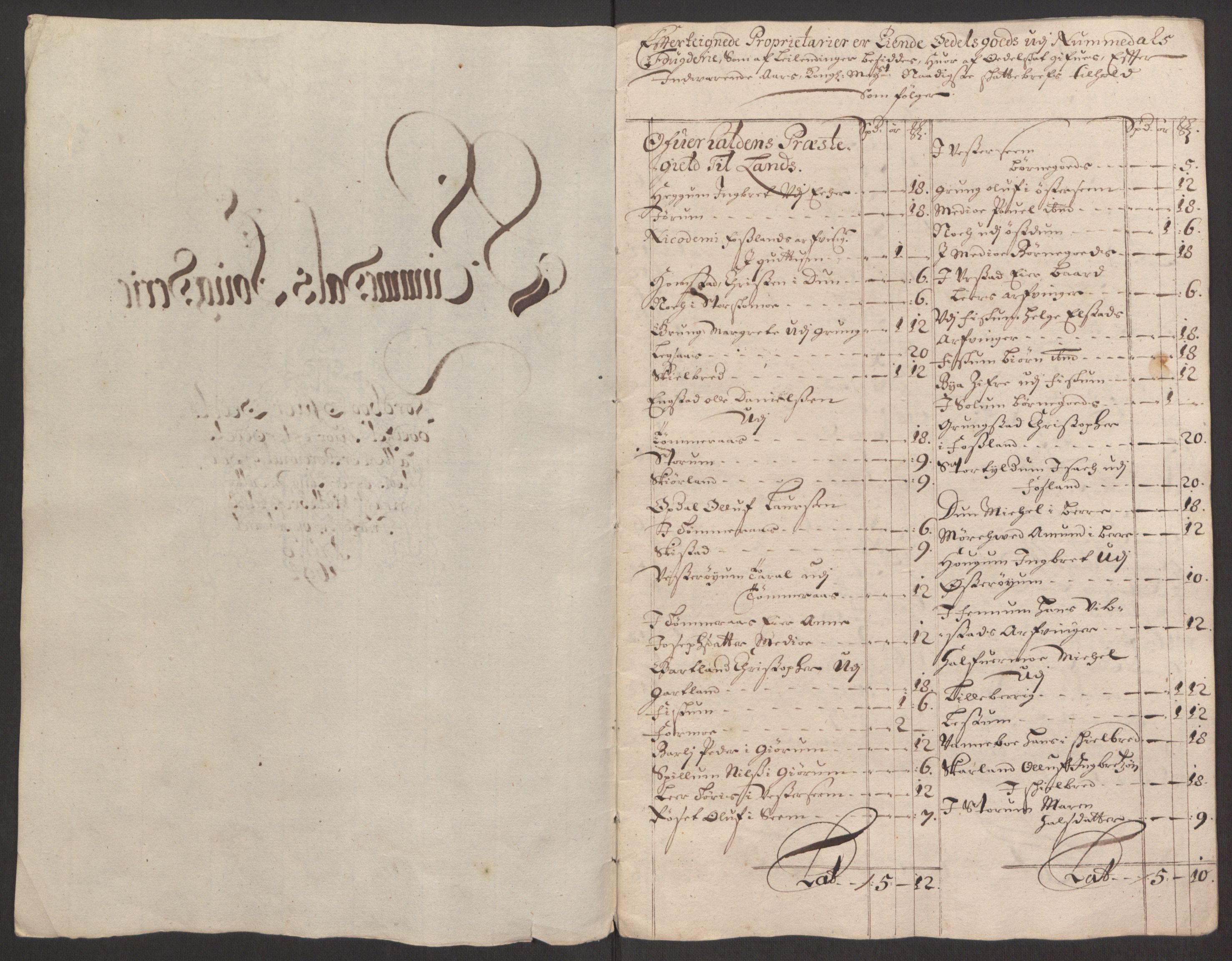 Rentekammeret inntil 1814, Reviderte regnskaper, Fogderegnskap, RA/EA-4092/R64/L4424: Fogderegnskap Namdal, 1692-1695, p. 344