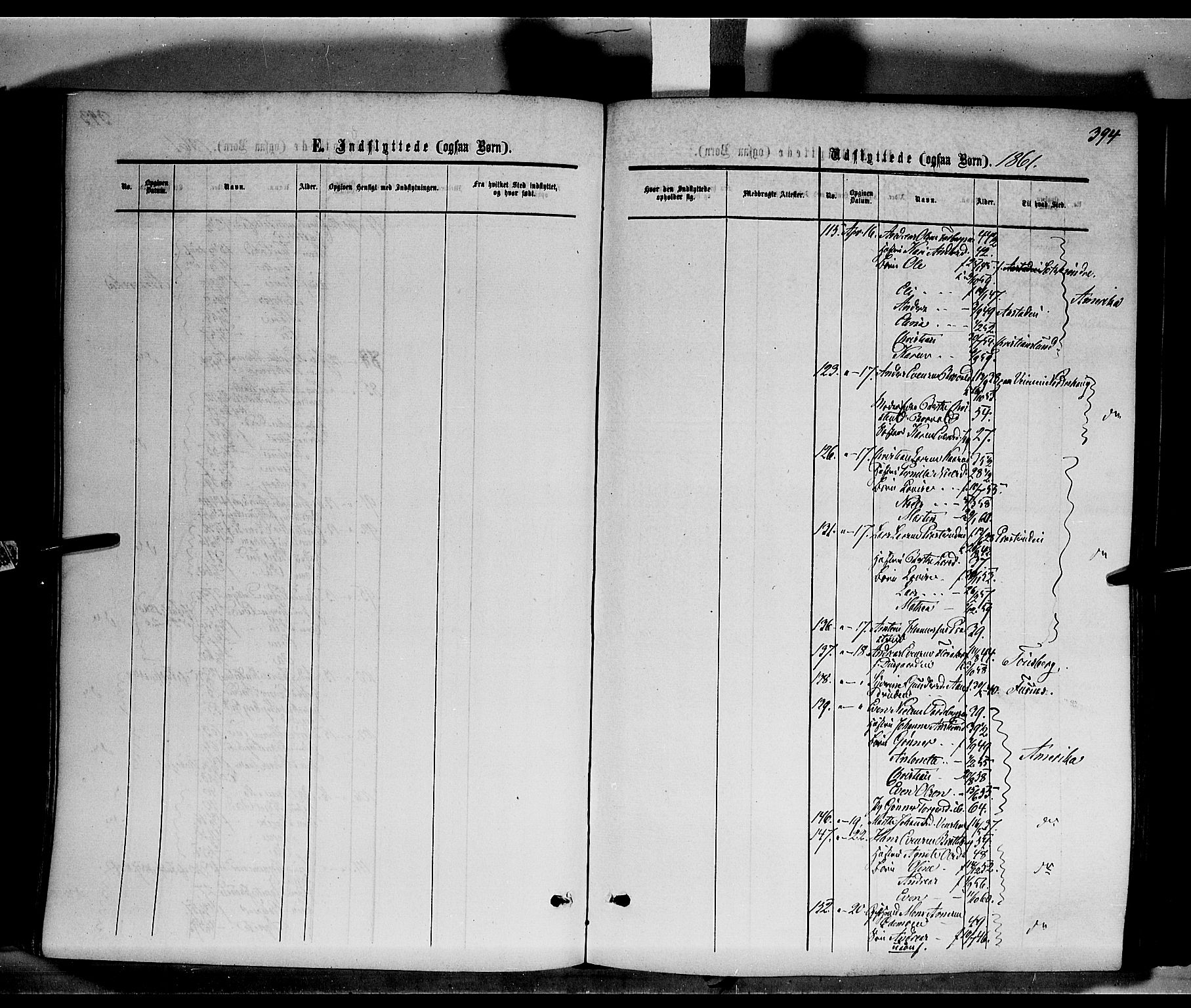 Ringsaker prestekontor, SAH/PREST-014/K/Ka/L0010: Parish register (official) no. 10, 1861-1869, p. 394