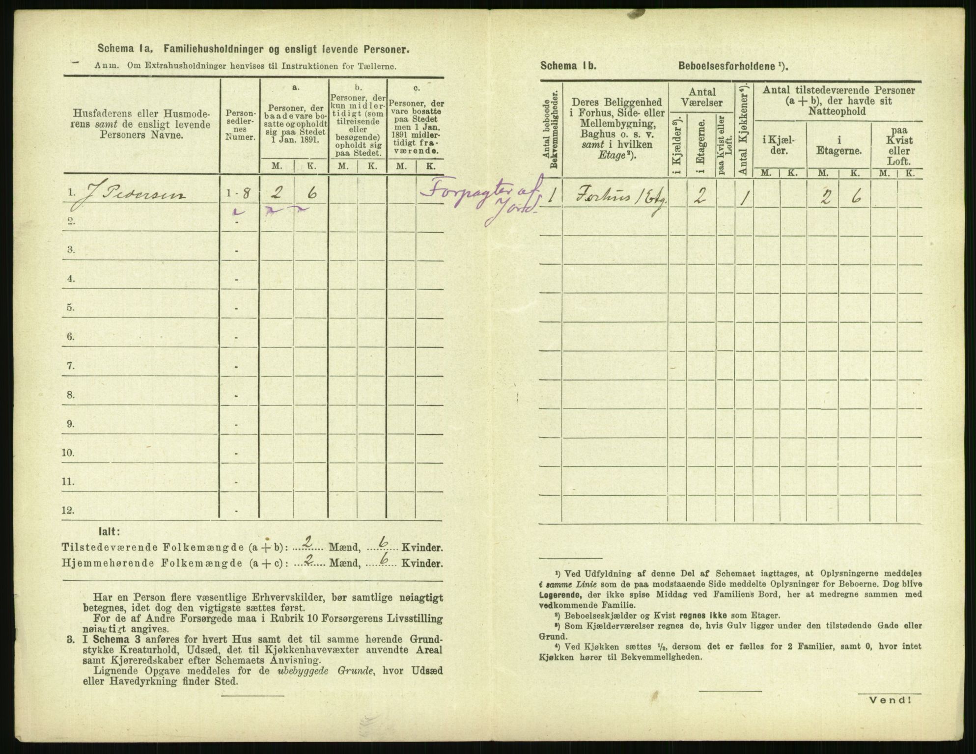 RA, 1891 census for 0802 Langesund, 1891, p. 269