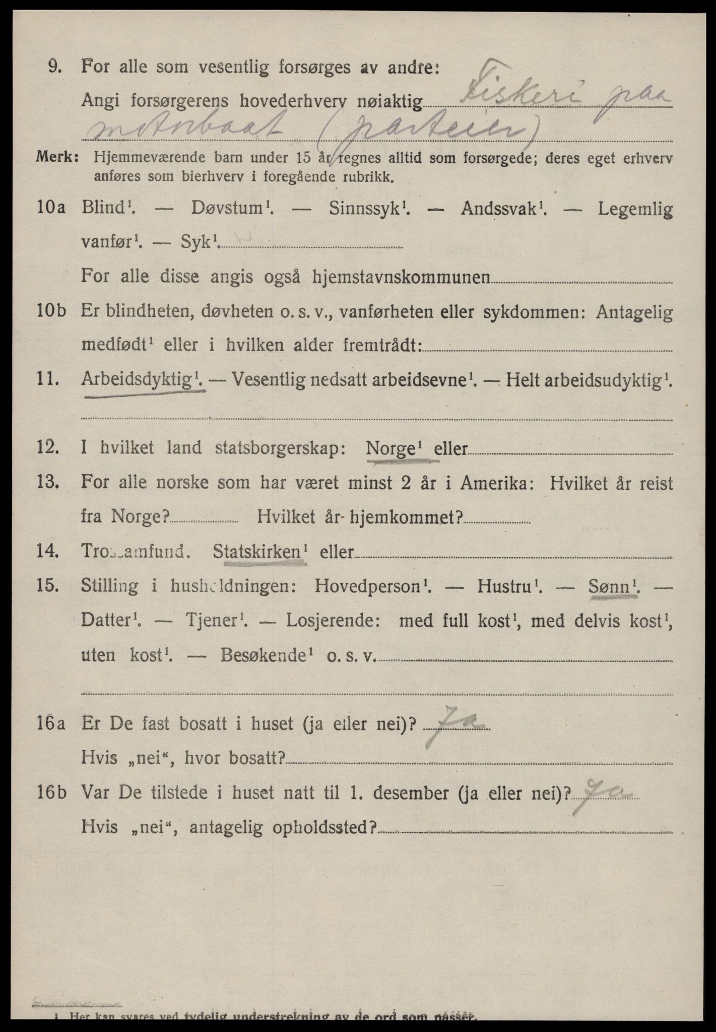 SAT, 1920 census for Haram, 1920, p. 1846