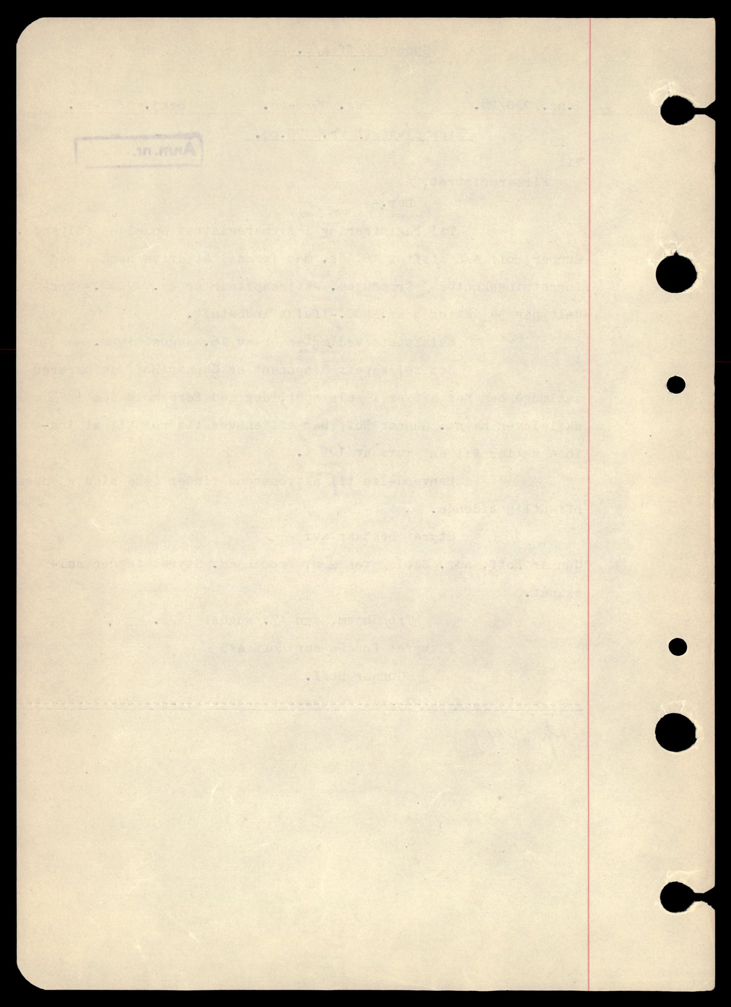 Trondheim byfogd, AV/SAT-A-0003/2/J/Jd/Jdd/L0023: Aksjeselskap, Ho-Hu, 1944-1990, p. 4