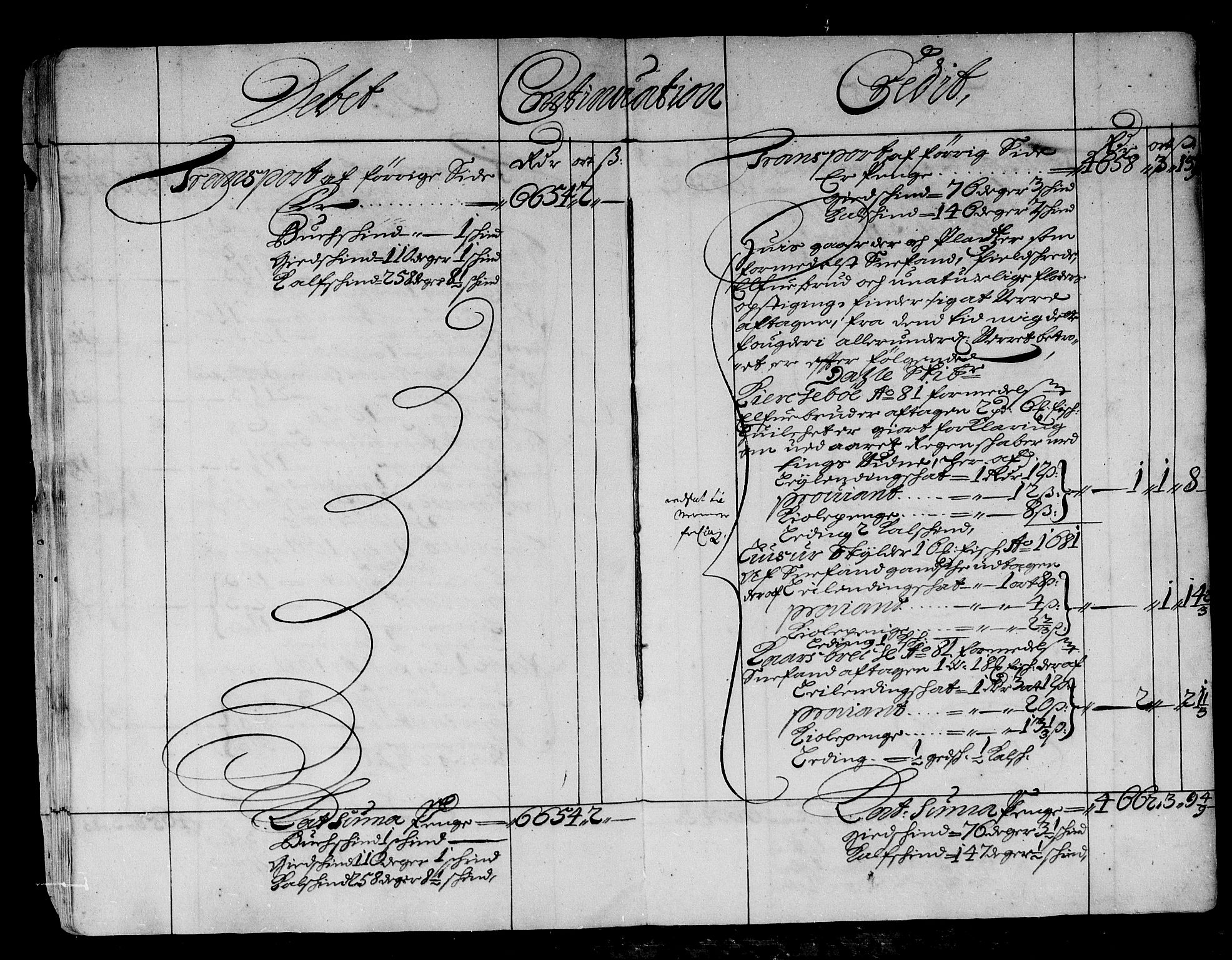 Rentekammeret inntil 1814, Reviderte regnskaper, Stiftamtstueregnskaper, Bergen stiftamt, AV/RA-EA-6043/R/Rc/L0068: Bergen stiftamt, 1683