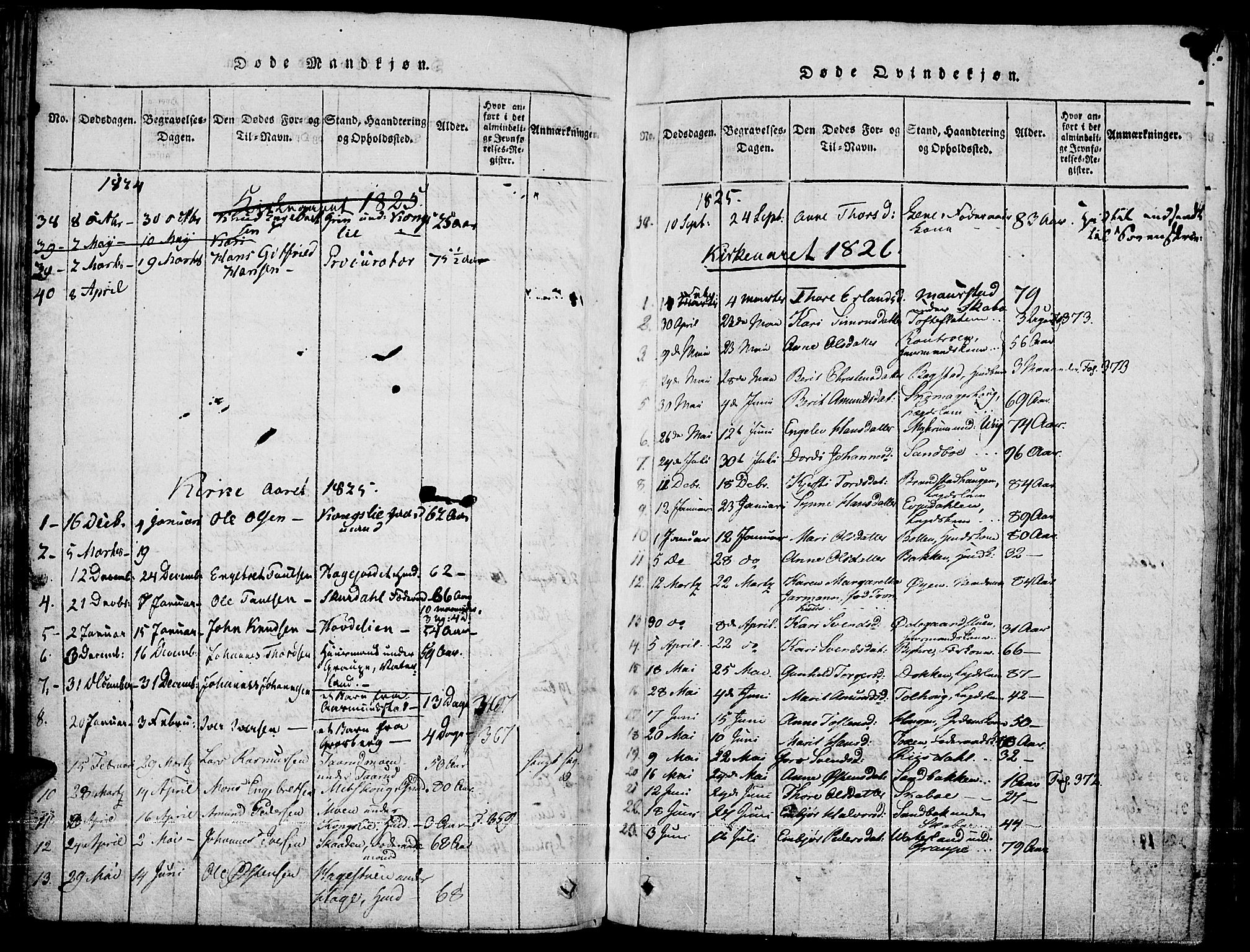 Fron prestekontor, SAH/PREST-078/H/Ha/Haa/L0002: Parish register (official) no. 2, 1816-1827, p. 120