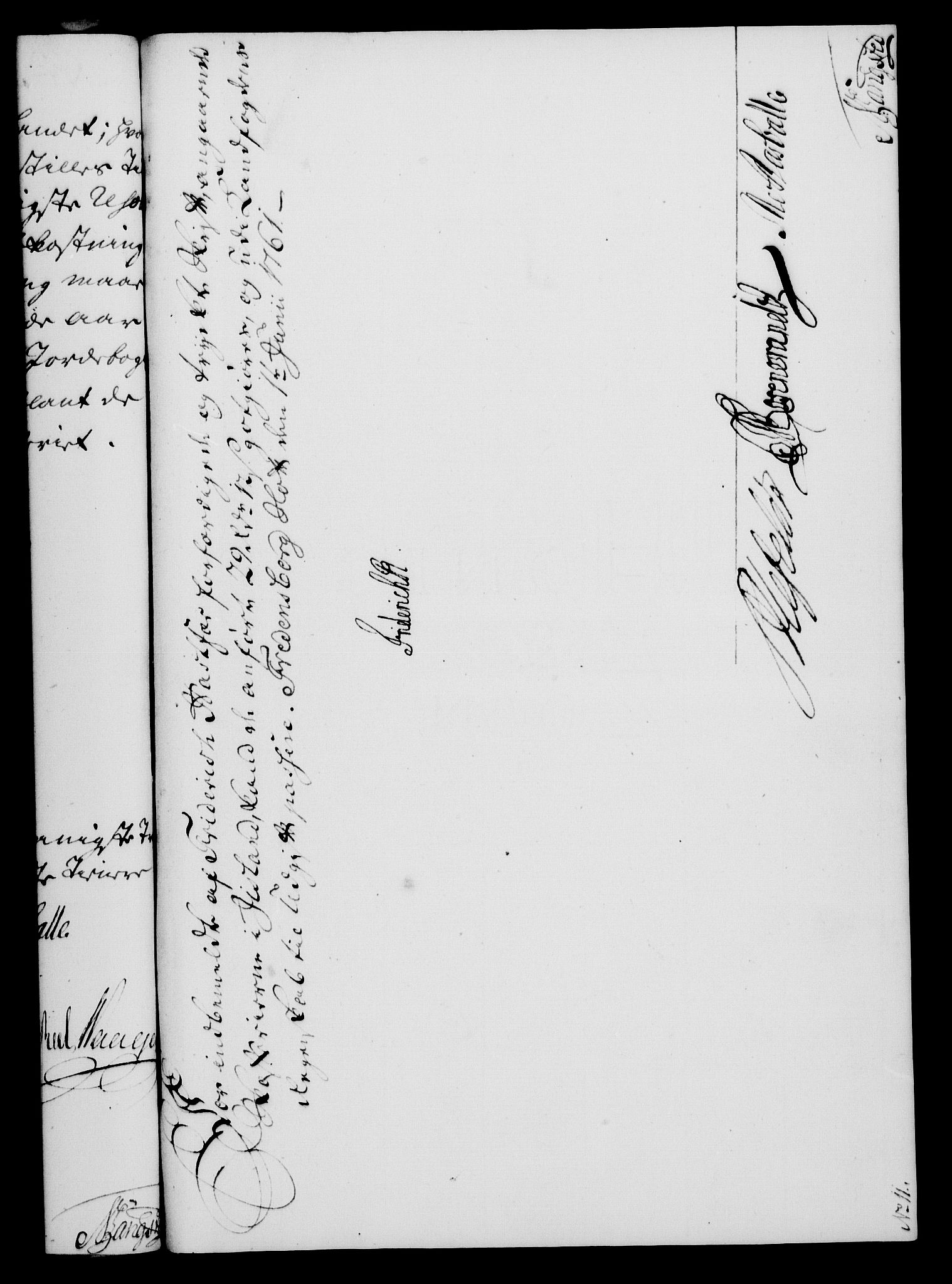 Rentekammeret, Kammerkanselliet, AV/RA-EA-3111/G/Gf/Gfa/L0043: Norsk relasjons- og resolusjonsprotokoll (merket RK 52.43), 1761, p. 220