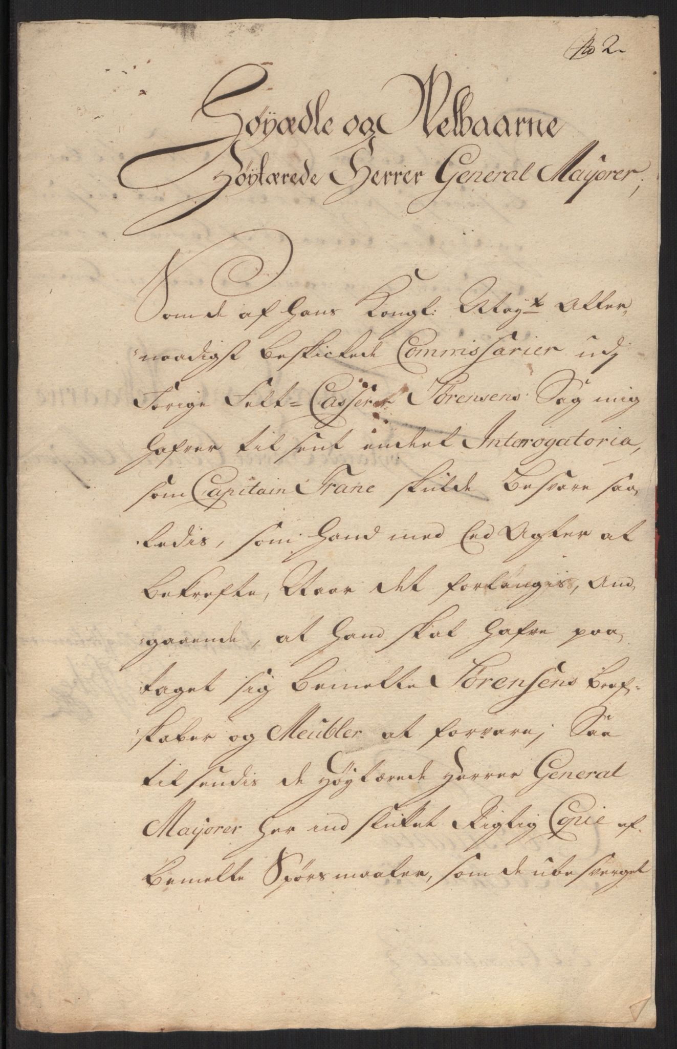 Kommanderende general (KG I) med Det norske krigsdirektorium, AV/RA-EA-5419/D/L0060: Stattholderens, stiftamtmenns og amtmenns brev, 1720-1730, p. 188