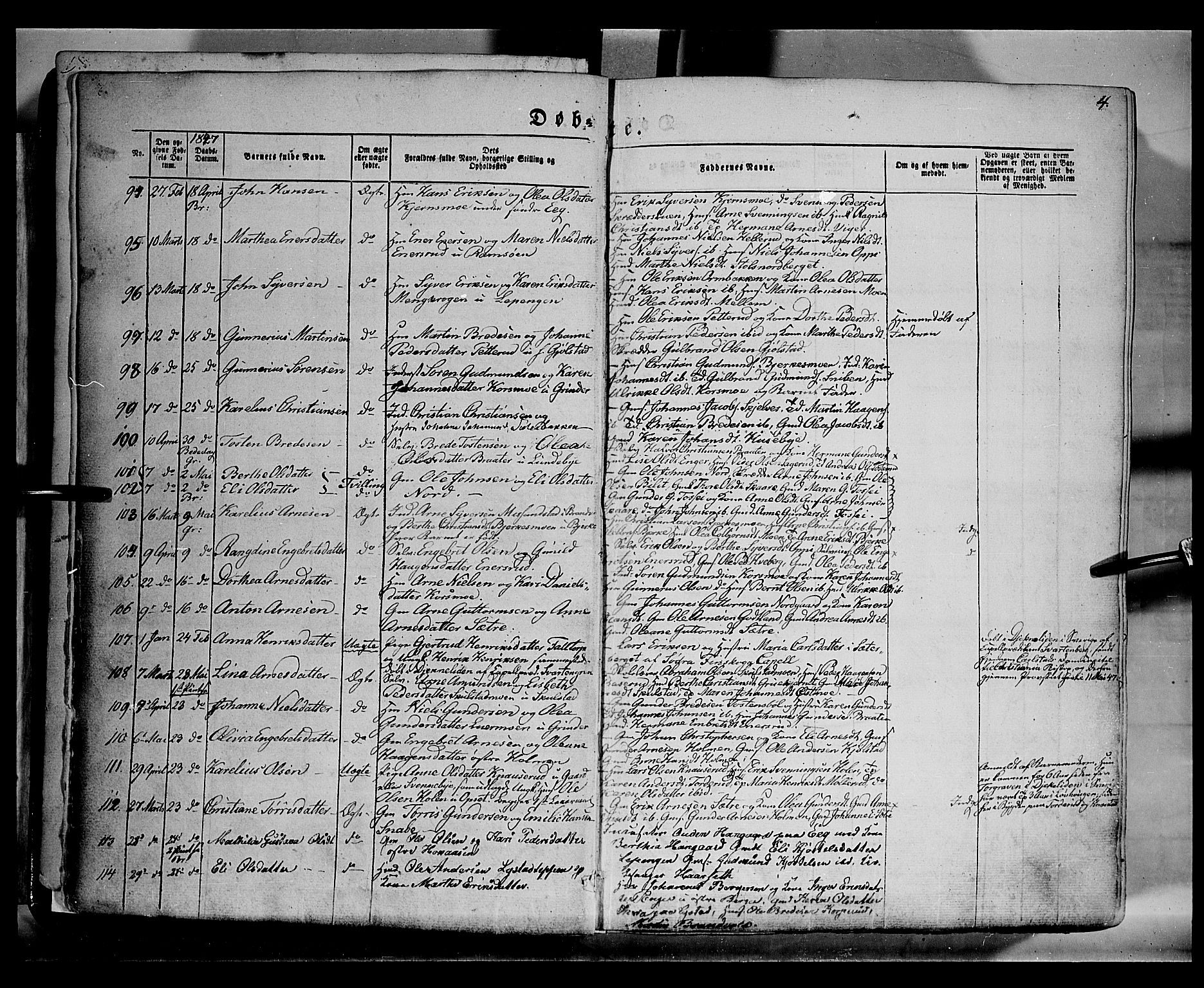 Grue prestekontor, AV/SAH-PREST-036/H/Ha/Haa/L0008: Parish register (official) no. 8, 1847-1858, p. 4