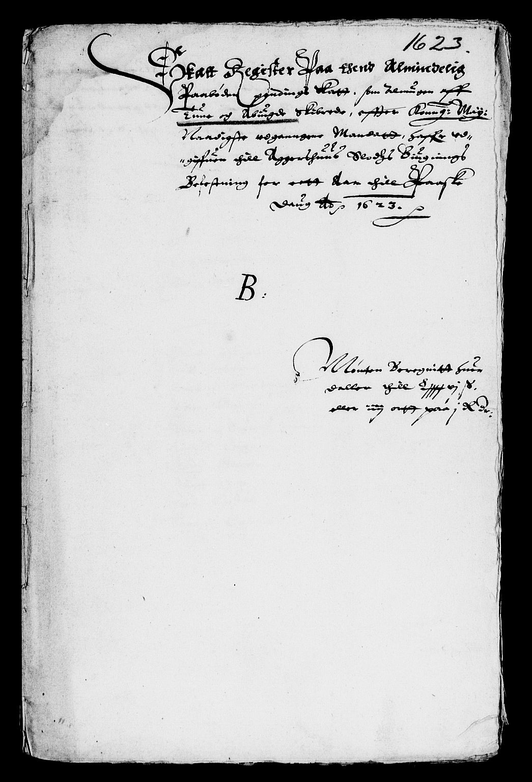 Rentekammeret inntil 1814, Reviderte regnskaper, Lensregnskaper, RA/EA-5023/R/Rb/Rba/L0067: Akershus len, 1623-1624