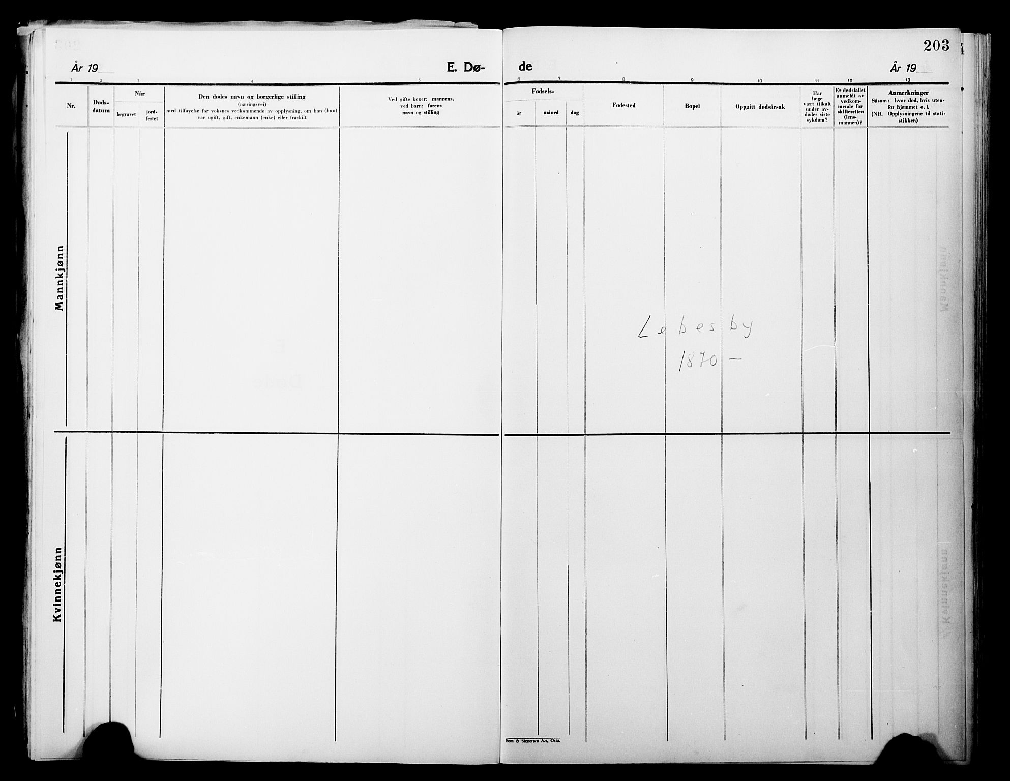 Lebesby sokneprestkontor, AV/SATØ-S-1353/H/Ha/L0004kirke: Parish register (official) no. 4, 1870-1902, p. 203