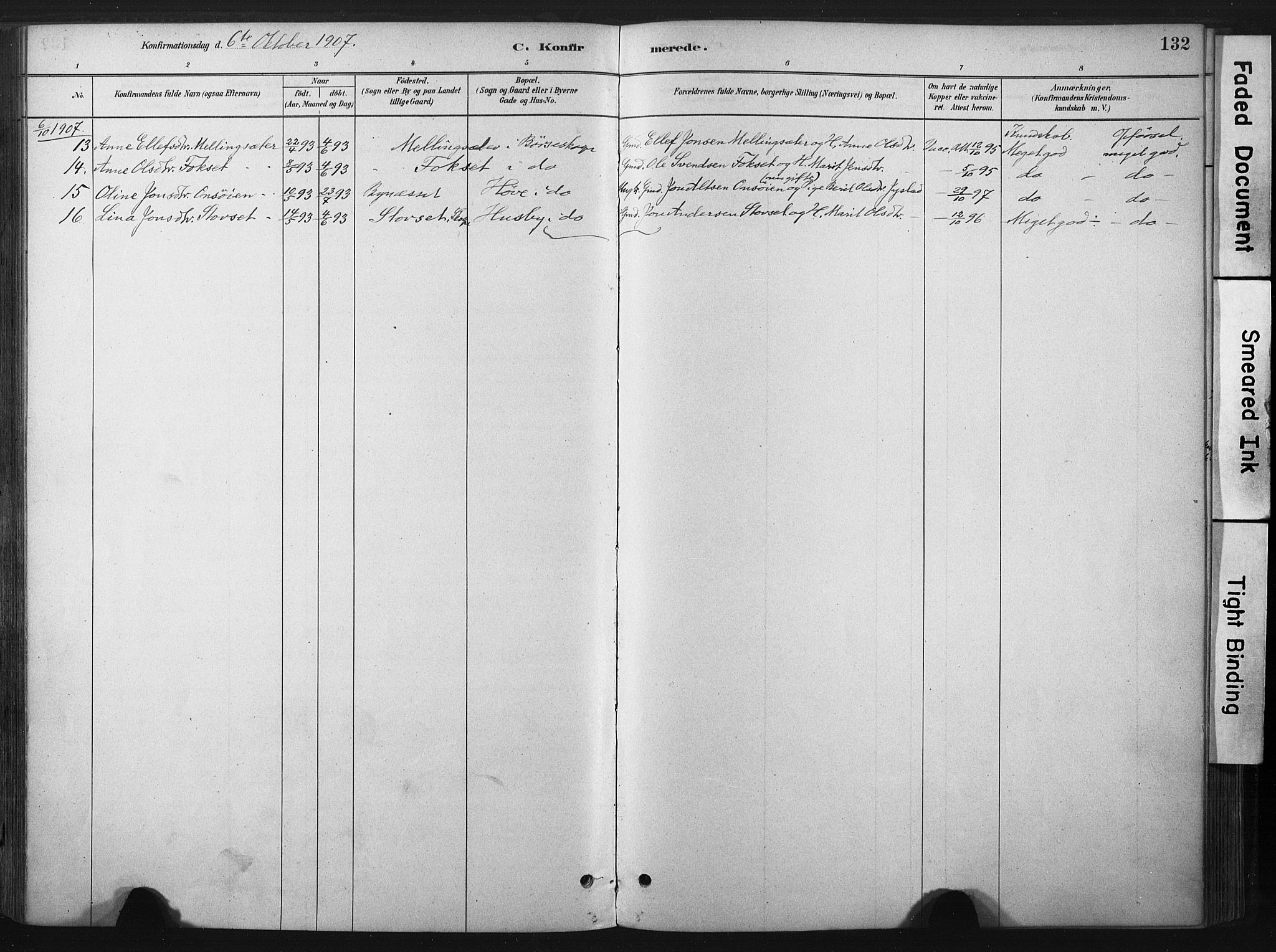 Ministerialprotokoller, klokkerbøker og fødselsregistre - Sør-Trøndelag, SAT/A-1456/667/L0795: Parish register (official) no. 667A03, 1879-1907, p. 132
