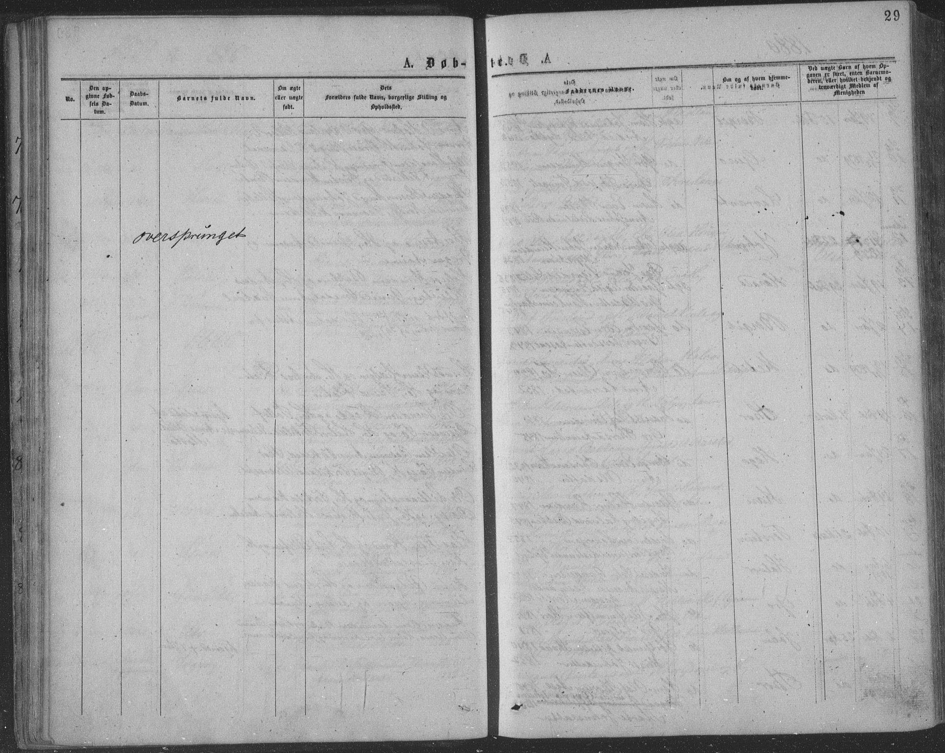 Seljord kirkebøker, SAKO/A-20/F/Fa/L0014: Parish register (official) no. I 14, 1877-1886, p. 29