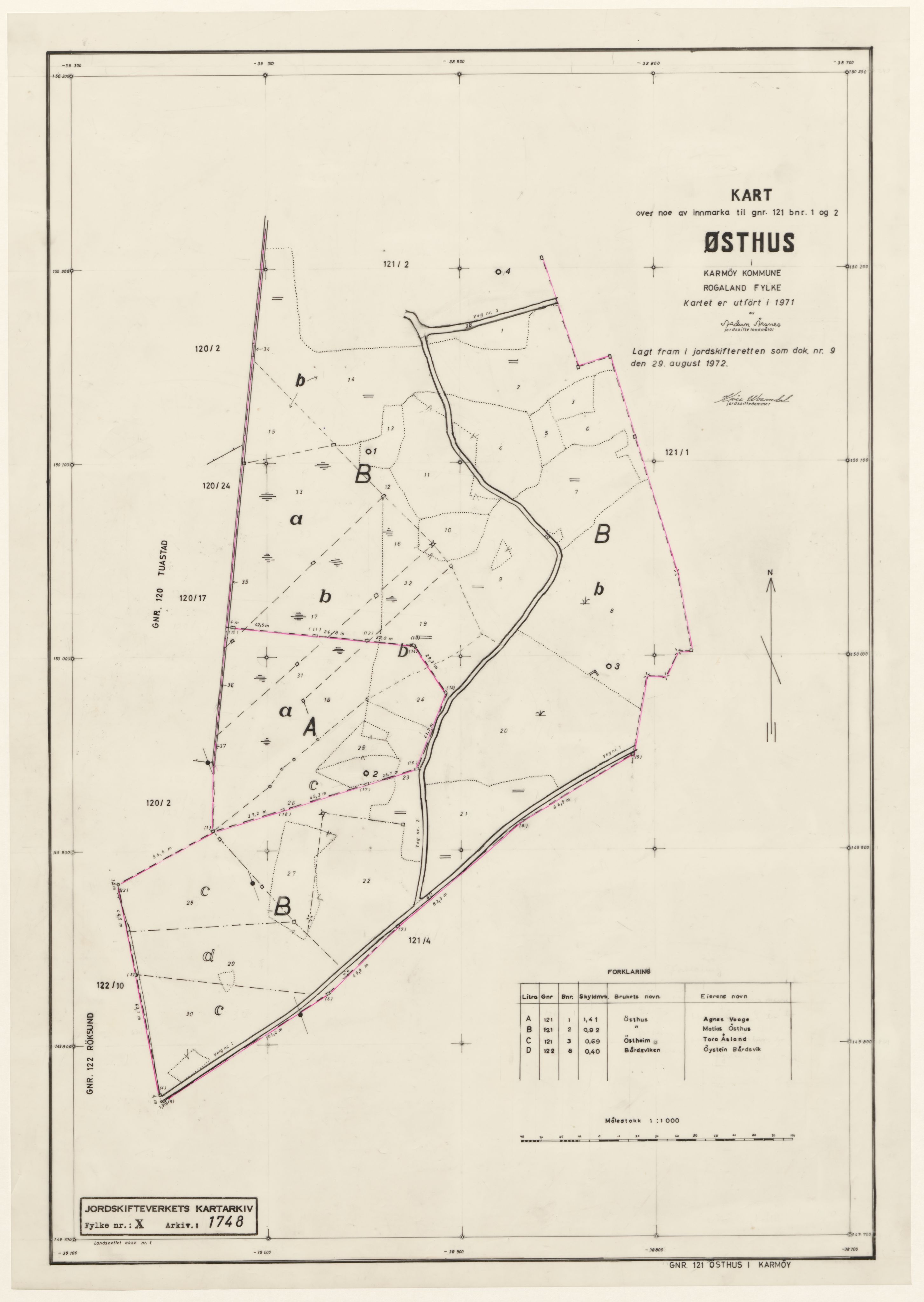 Jordskifteverkets kartarkiv, AV/RA-S-3929/T, 1859-1988, p. 2152