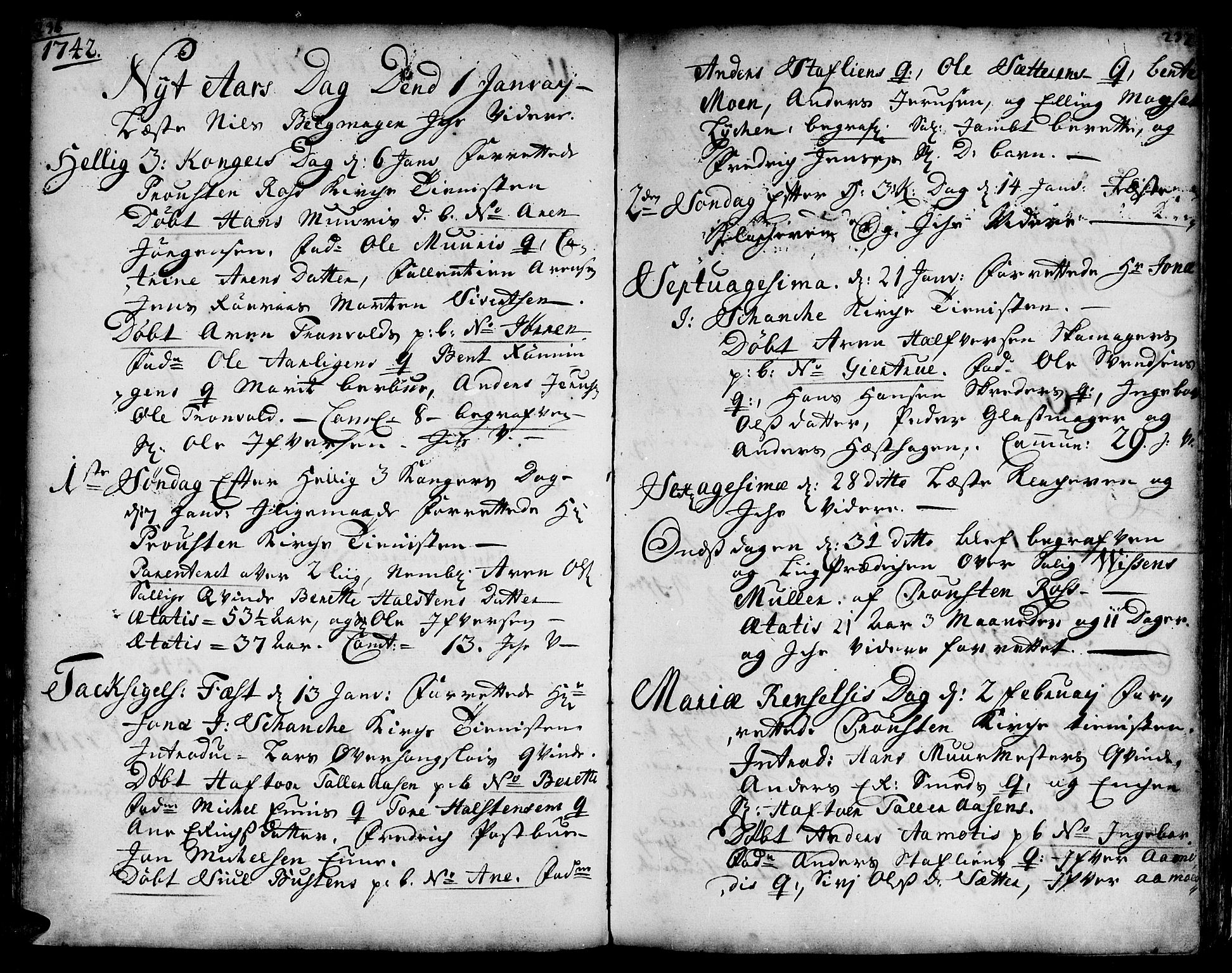 Ministerialprotokoller, klokkerbøker og fødselsregistre - Sør-Trøndelag, SAT/A-1456/671/L0839: Parish register (official) no. 671A01, 1730-1755, p. 236-237