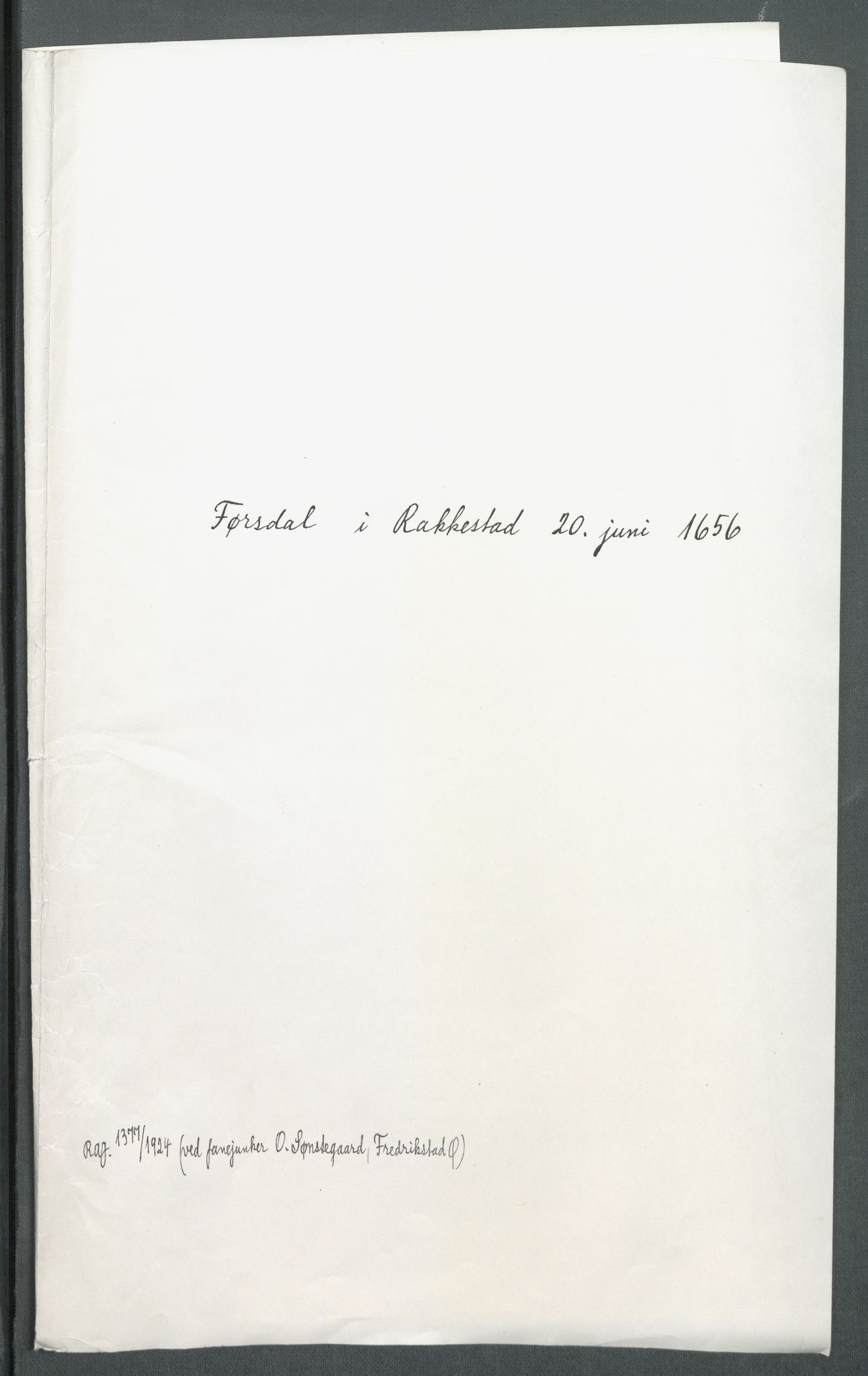 Riksarkivets diplomsamling, AV/RA-EA-5965/F02/L0166: Dokumenter, 1654-1656, p. 201
