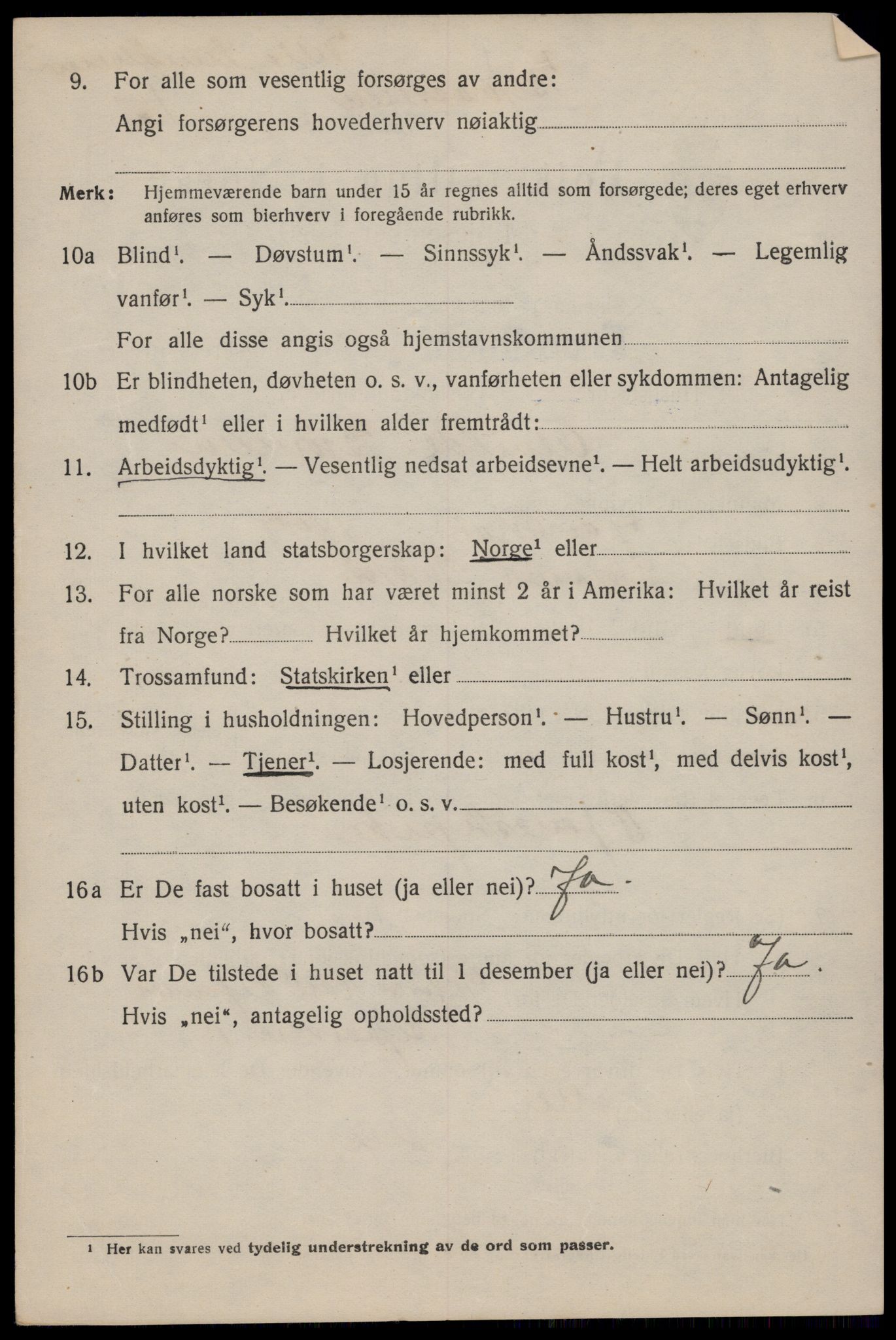 SAT, 1920 census for Trondheim, 1920, p. 38427