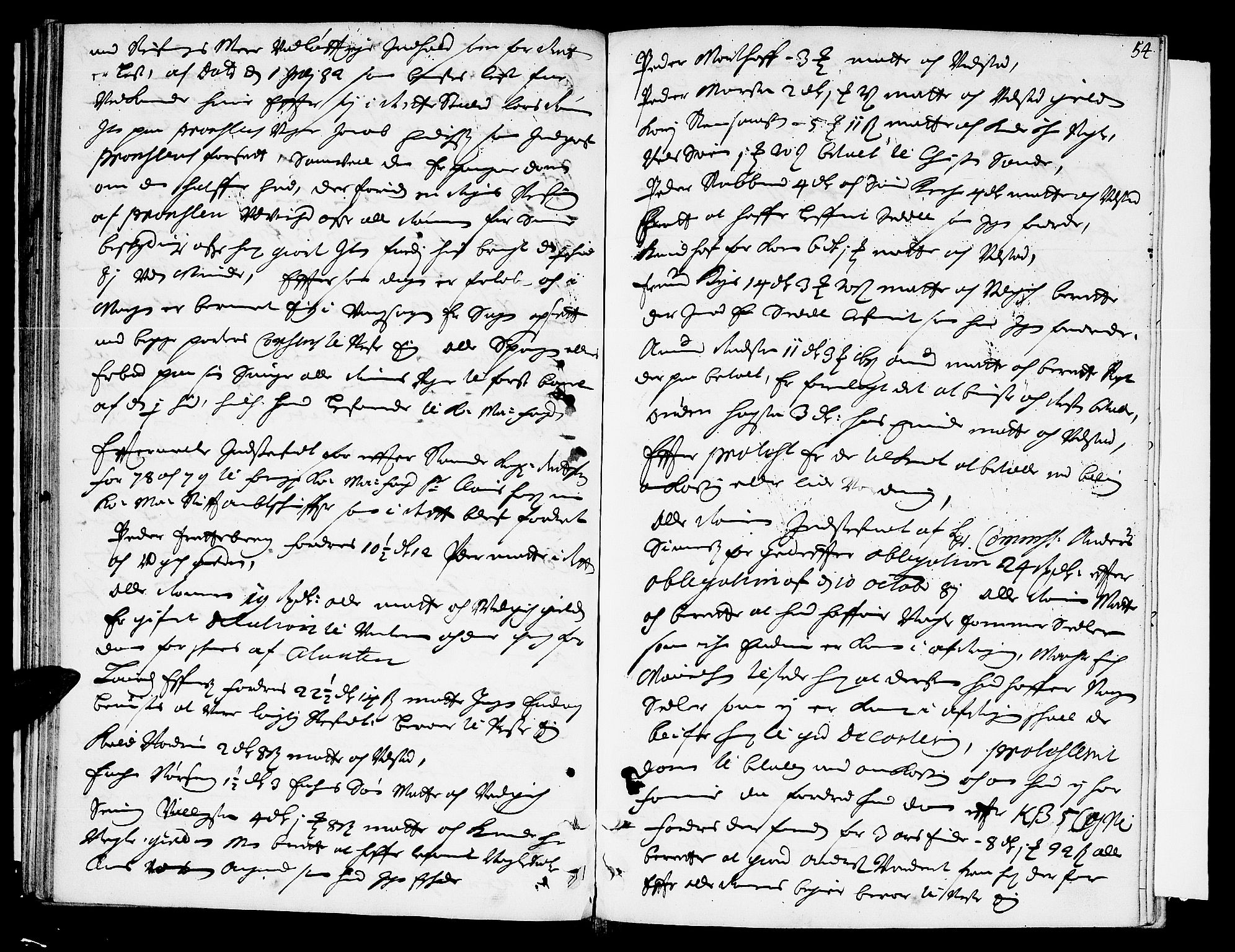 Hedemarken sorenskriveri, AV/SAH-TING-034/G/Gb/L0018: Tingbok, 1682, p. 53b-54a