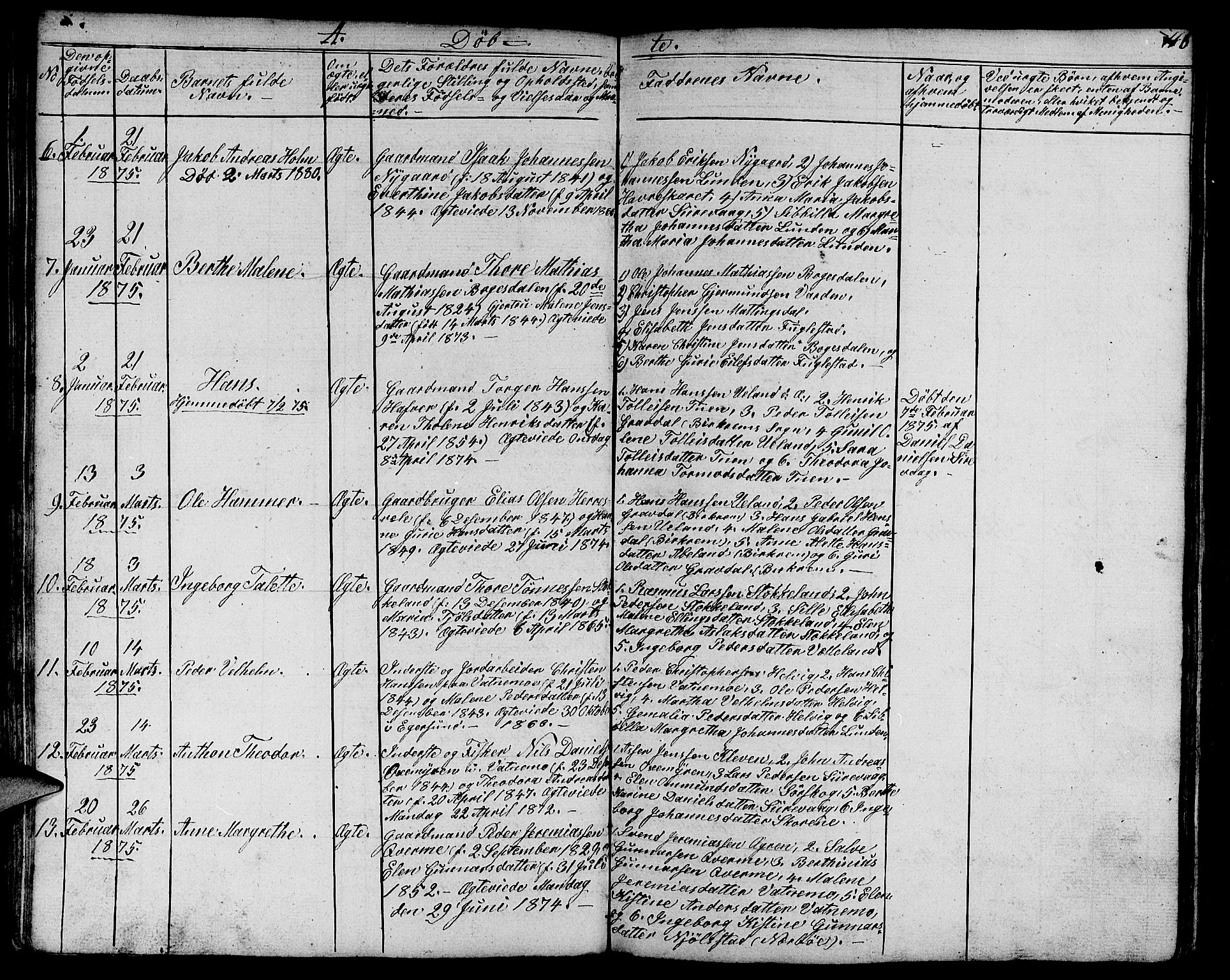 Eigersund sokneprestkontor, AV/SAST-A-101807/S09/L0003: Parish register (copy) no. B 3, 1846-1875, p. 116