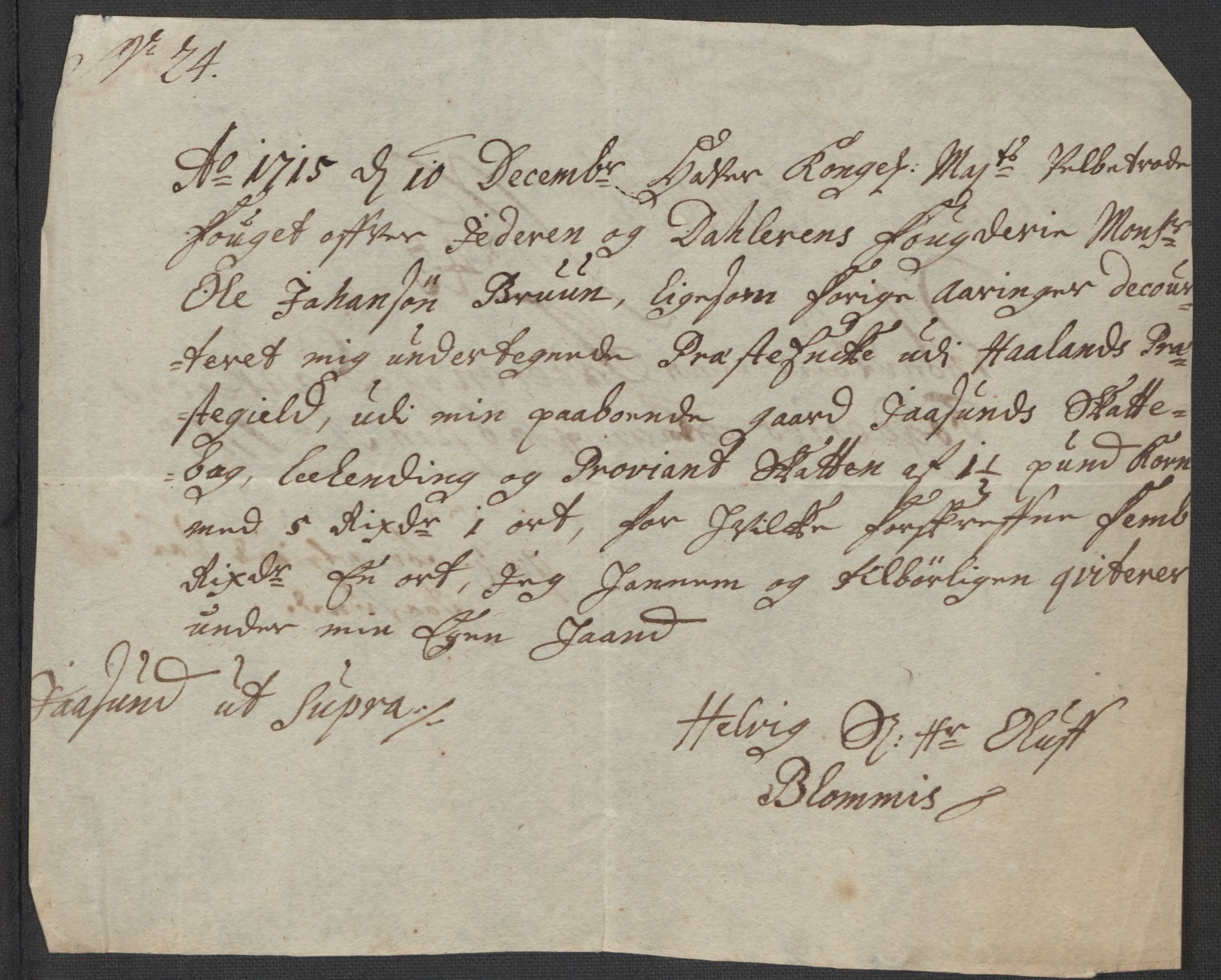 Rentekammeret inntil 1814, Reviderte regnskaper, Fogderegnskap, AV/RA-EA-4092/R46/L2740: Fogderegnskap Jæren og Dalane, 1715-1716, p. 170