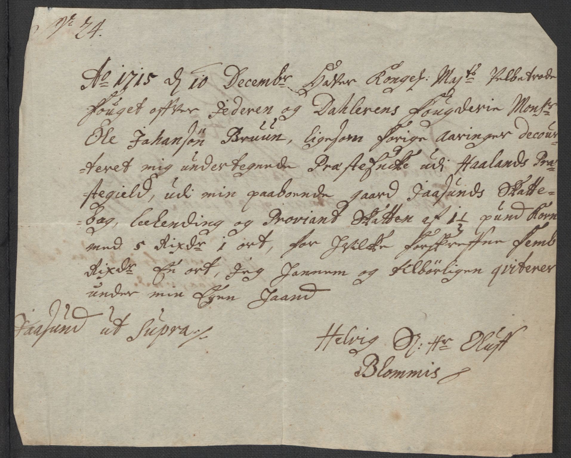 Rentekammeret inntil 1814, Reviderte regnskaper, Fogderegnskap, RA/EA-4092/R46/L2740: Fogderegnskap Jæren og Dalane, 1715-1716, p. 170