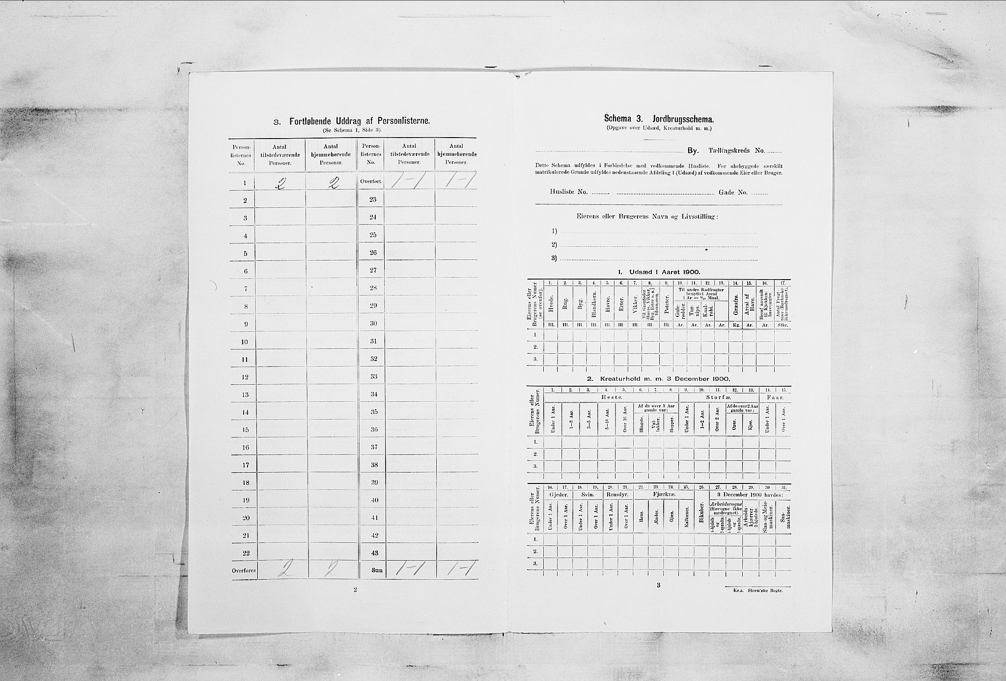 SAKO, 1900 census for Stathelle, 1900, p. 115