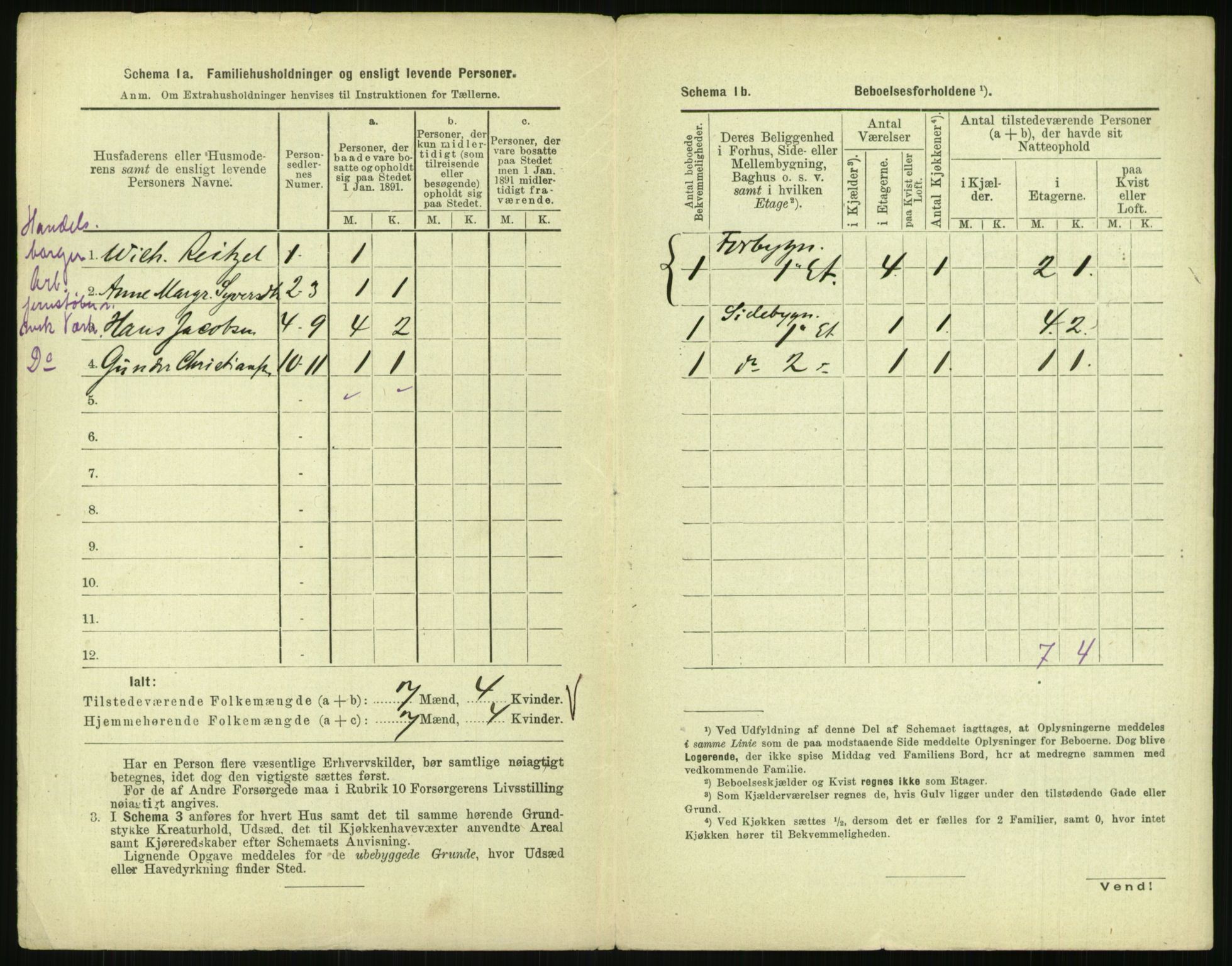 RA, 1891 census for 0301 Kristiania, 1891, p. 127239