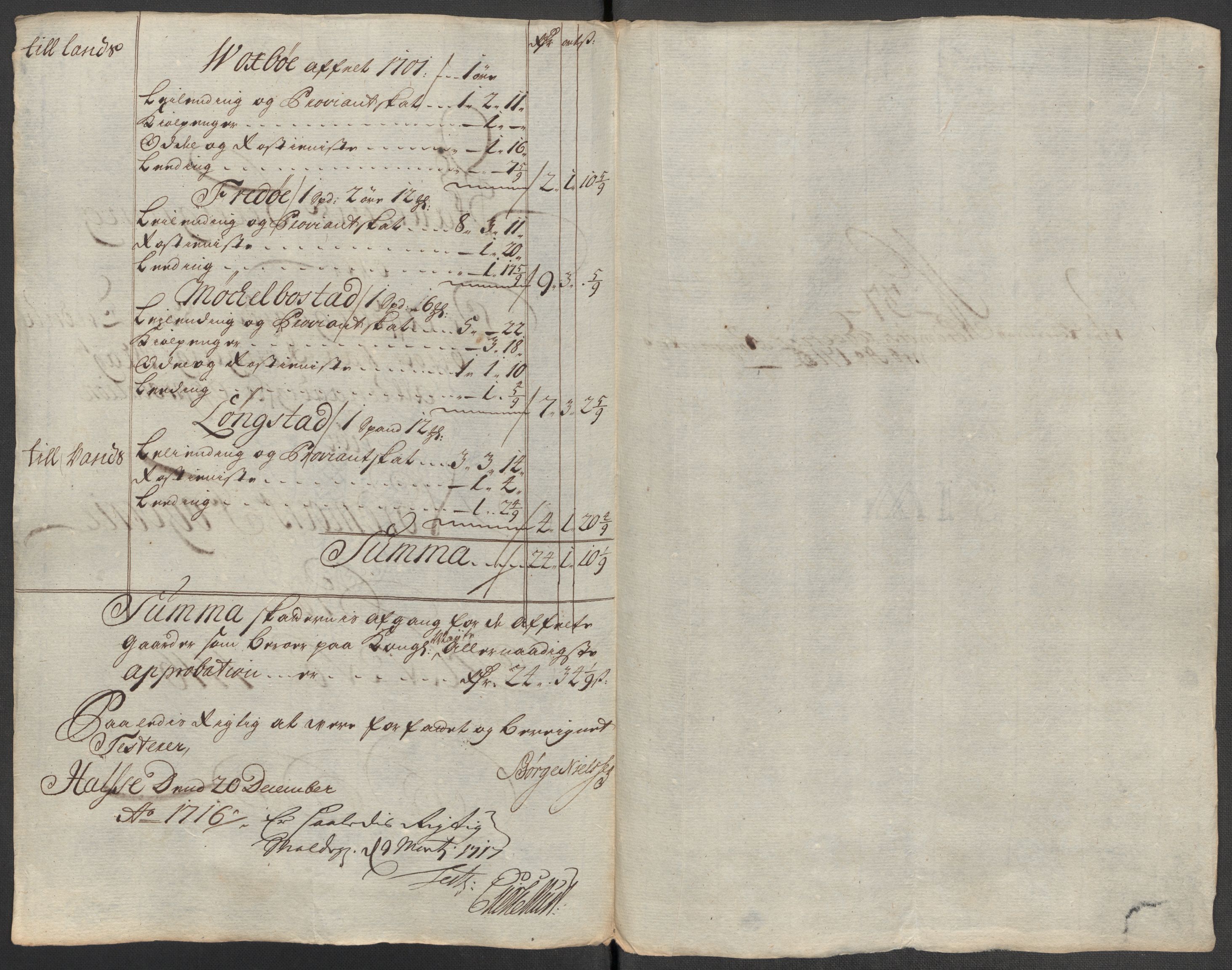 Rentekammeret inntil 1814, Reviderte regnskaper, Fogderegnskap, AV/RA-EA-4092/R56/L3749: Fogderegnskap Nordmøre, 1716, p. 203