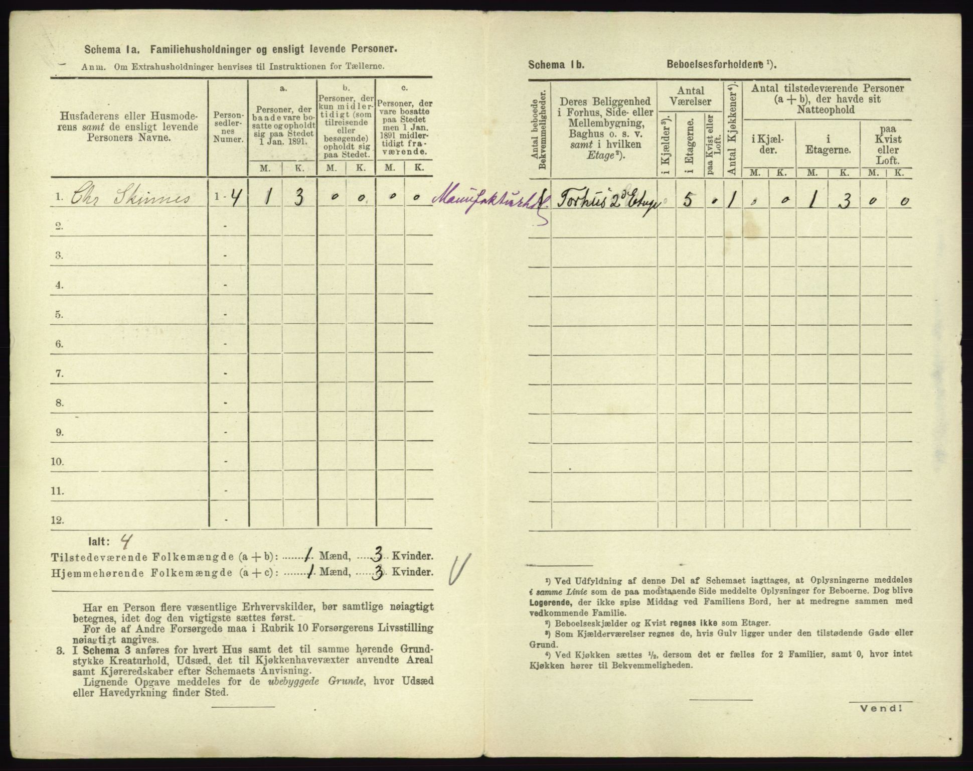 RA, 1891 census for 0604 Kongsberg, 1891, p. 752