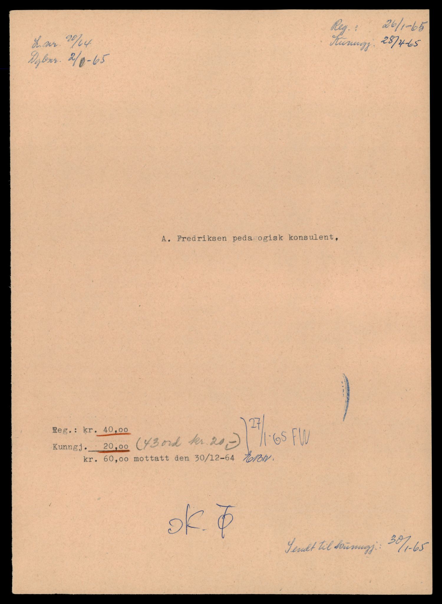 Asker og Bærum tingrett, AV/SAT-A-10379/K/Kb/Kba/L0093: Enkeltmannsforetak, aksjeselskap og andelslag i Asker og Vestre Bærum 1/1965 - 126/1967, 1965-1967, p. 3