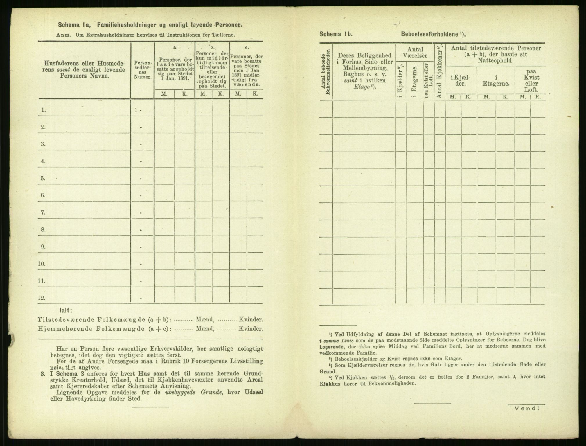 RA, 1891 census for 0301 Kristiania, 1891, p. 28516