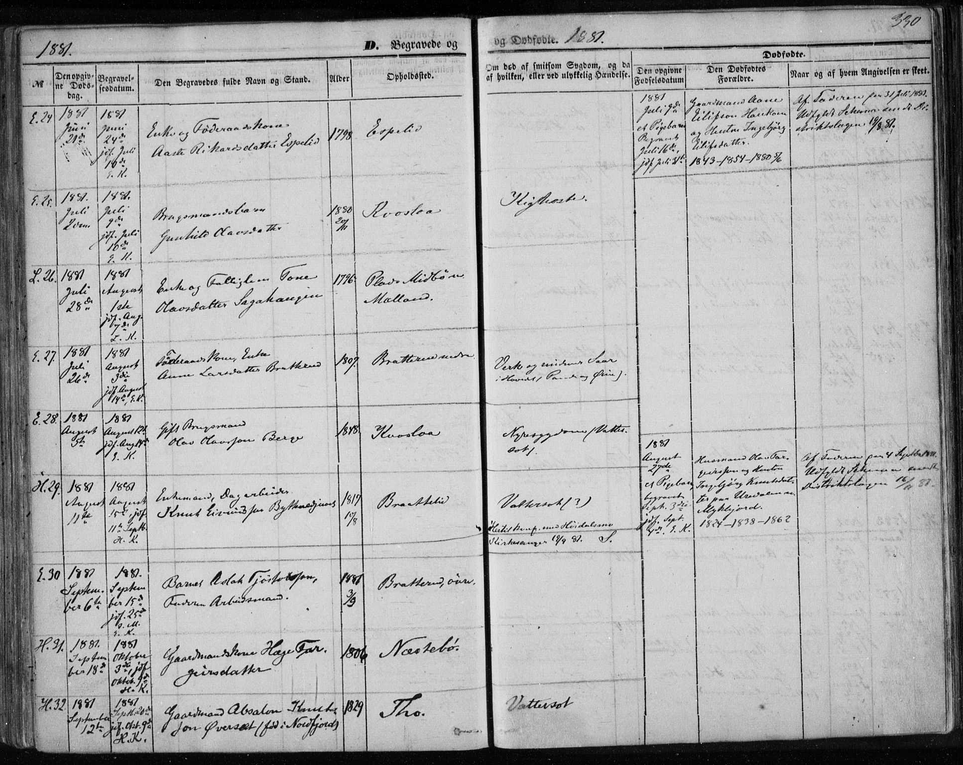 Lårdal kirkebøker, SAKO/A-284/F/Fa/L0006: Parish register (official) no. I 6, 1861-1886, p. 330