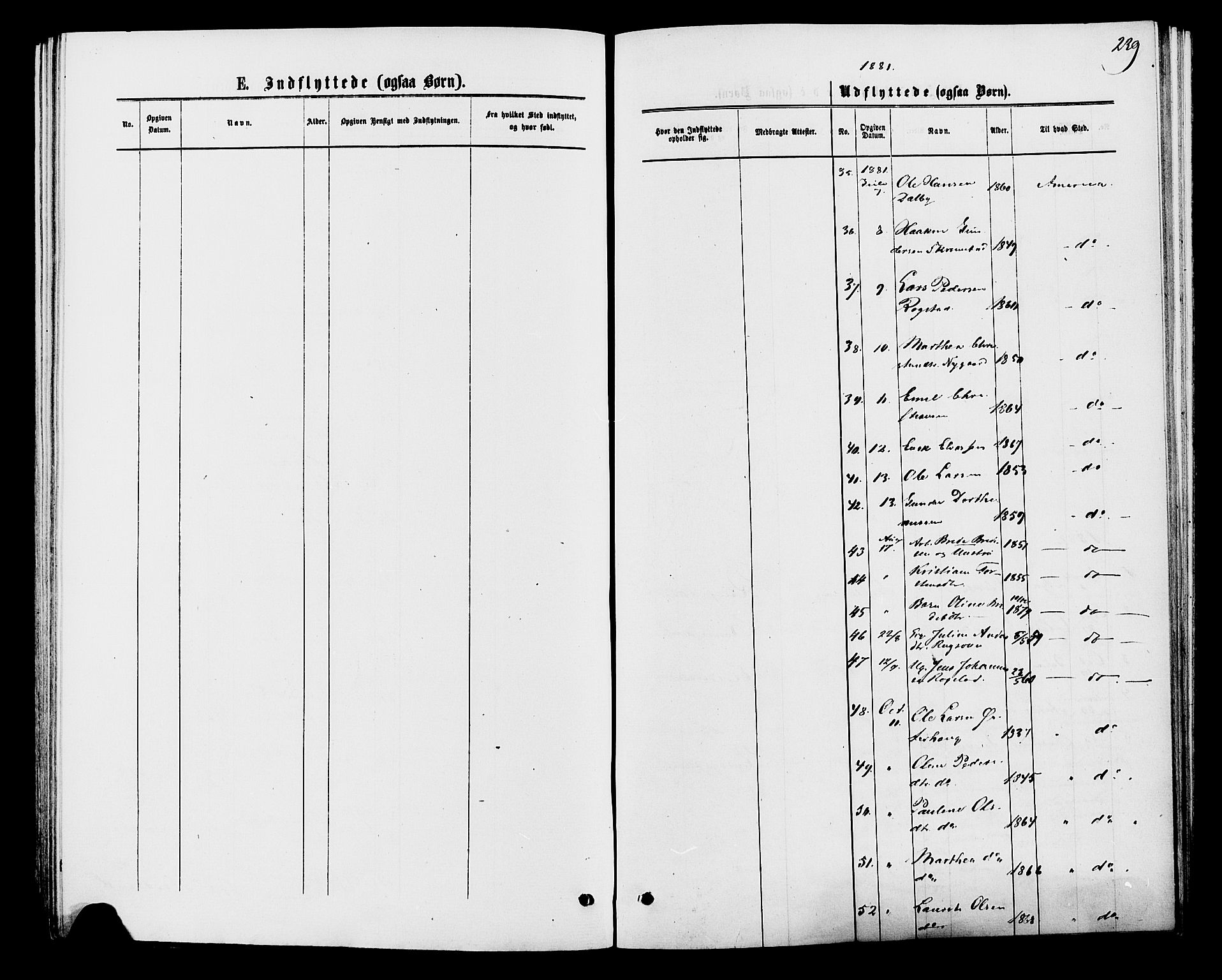 Åmot prestekontor, Hedmark, AV/SAH-PREST-056/H/Ha/Haa/L0009: Parish register (official) no. 9, 1875-1883, p. 239