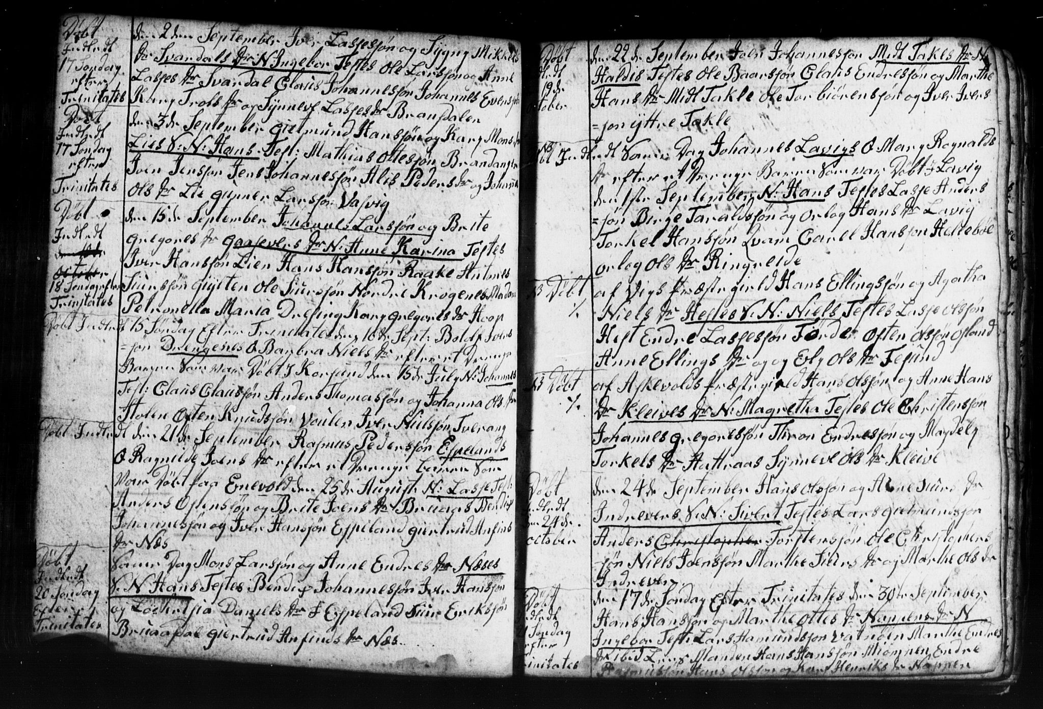 Gulen sokneprestembete, AV/SAB-A-80201/H/Hab: Parish register (copy) no. A 2, 1791-1814