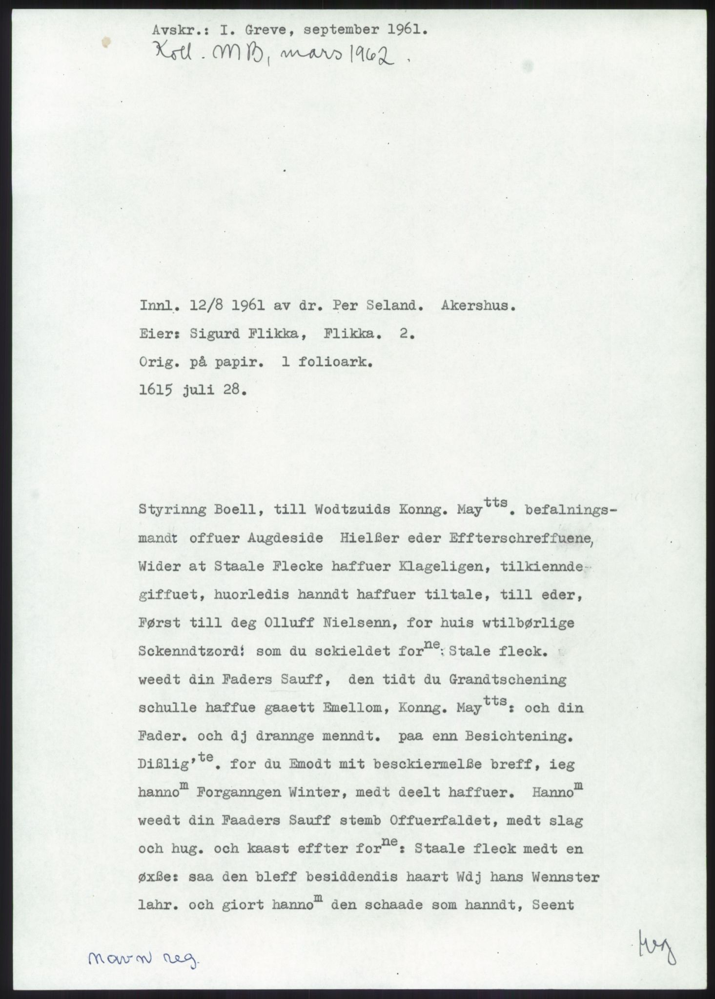 Samlinger til kildeutgivelse, Diplomavskriftsamlingen, RA/EA-4053/H/Ha, p. 1098