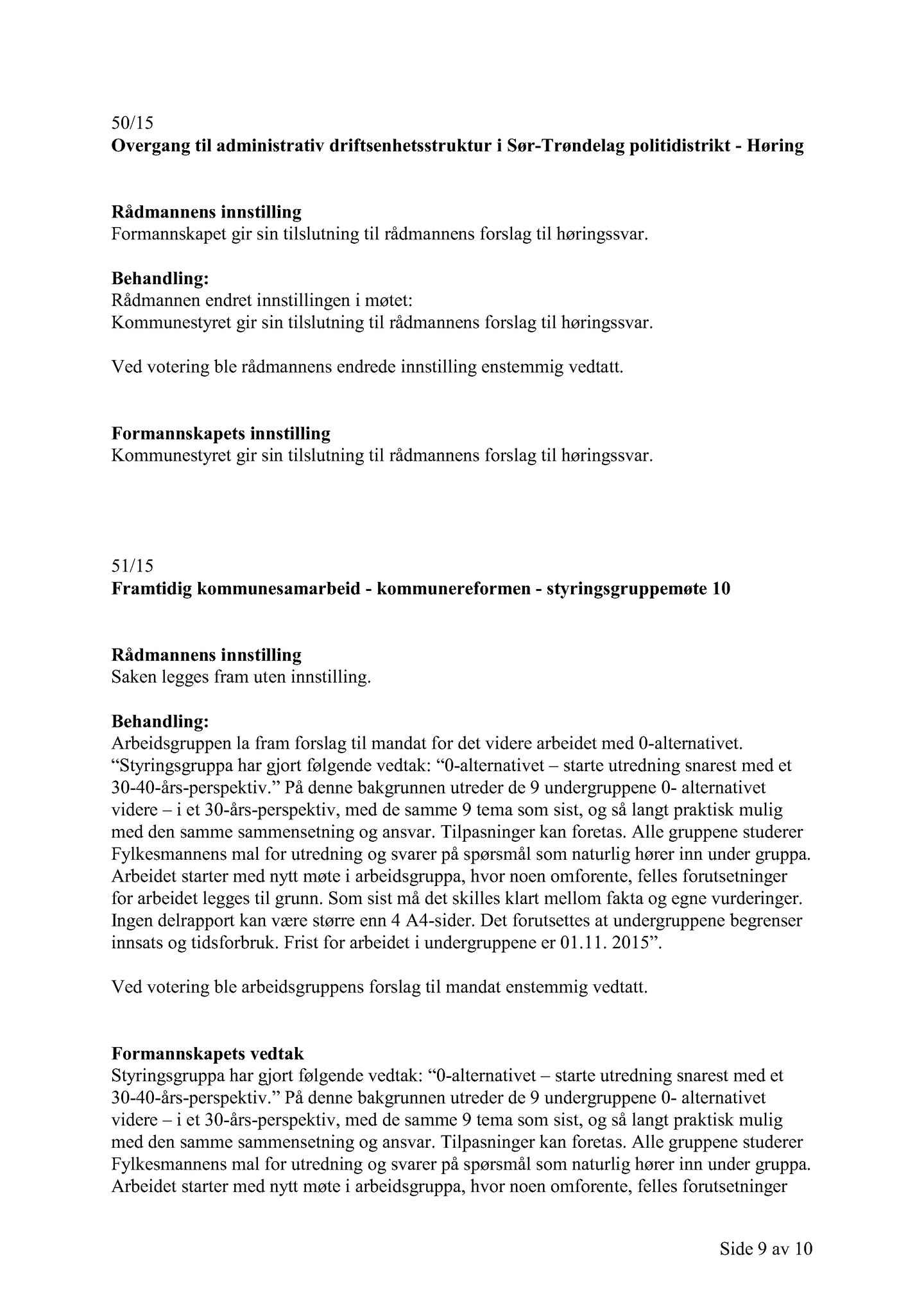 Klæbu Kommune, TRKO/KK/02-FS/L008: Formannsskapet - Møtedokumenter, 2015, p. 1450