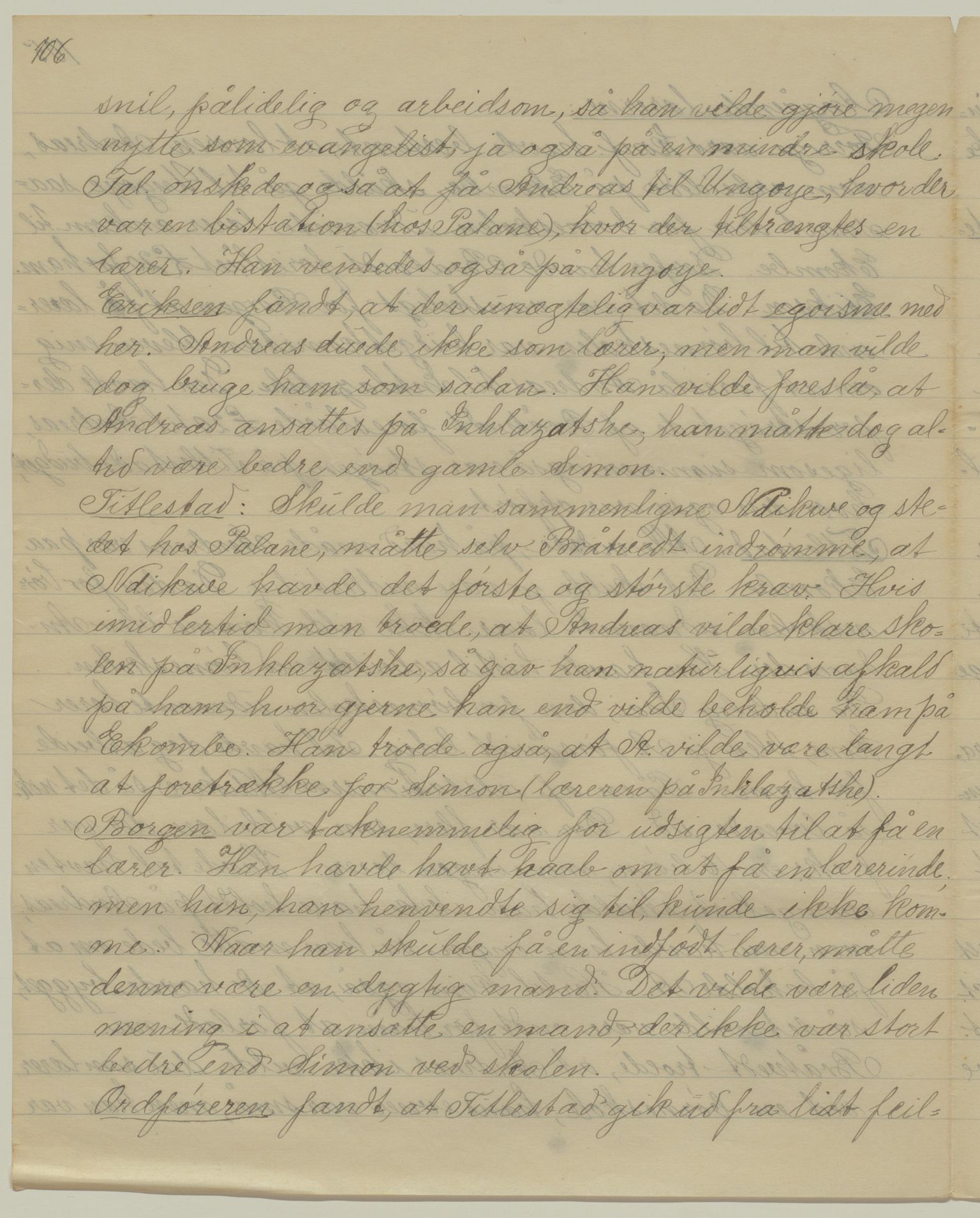 Det Norske Misjonsselskap - hovedadministrasjonen, VID/MA-A-1045/D/Da/Daa/L0042/0007: Konferansereferat og årsberetninger / Konferansereferat fra Sør-Afrika., 1898, p. 106