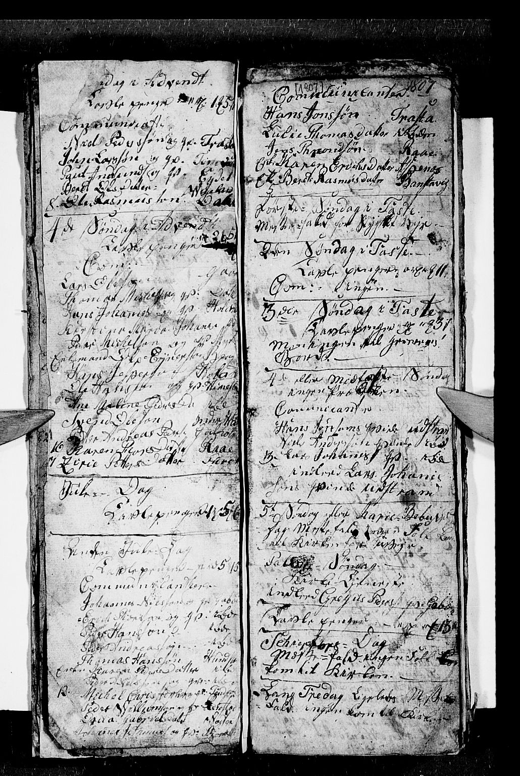Kvæfjord sokneprestkontor, SATØ/S-1323/G/Ga/Gab/L0001klokker: Parish register (copy) no. 1, 1806-1824