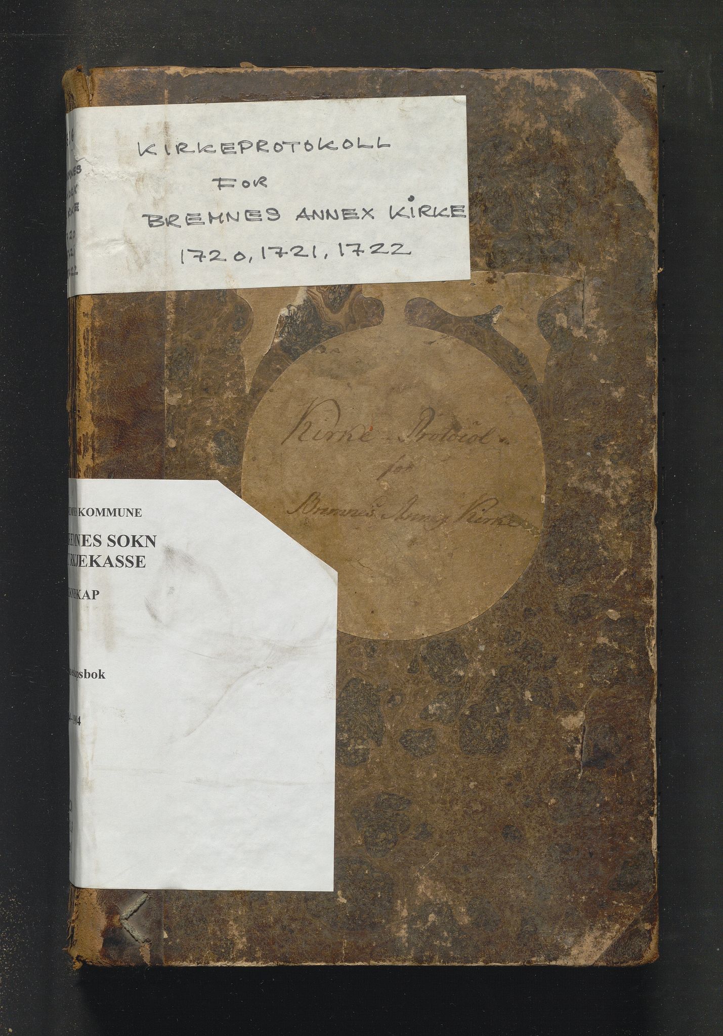 Bremnes kommune. Kyrkjekassen. Bremnes sokn / kommune, IKAH/1220-121.3/R/Ra/L0001: Rekneskapsbok for Bremnes sokn kyrkjekasse, 1854-1904