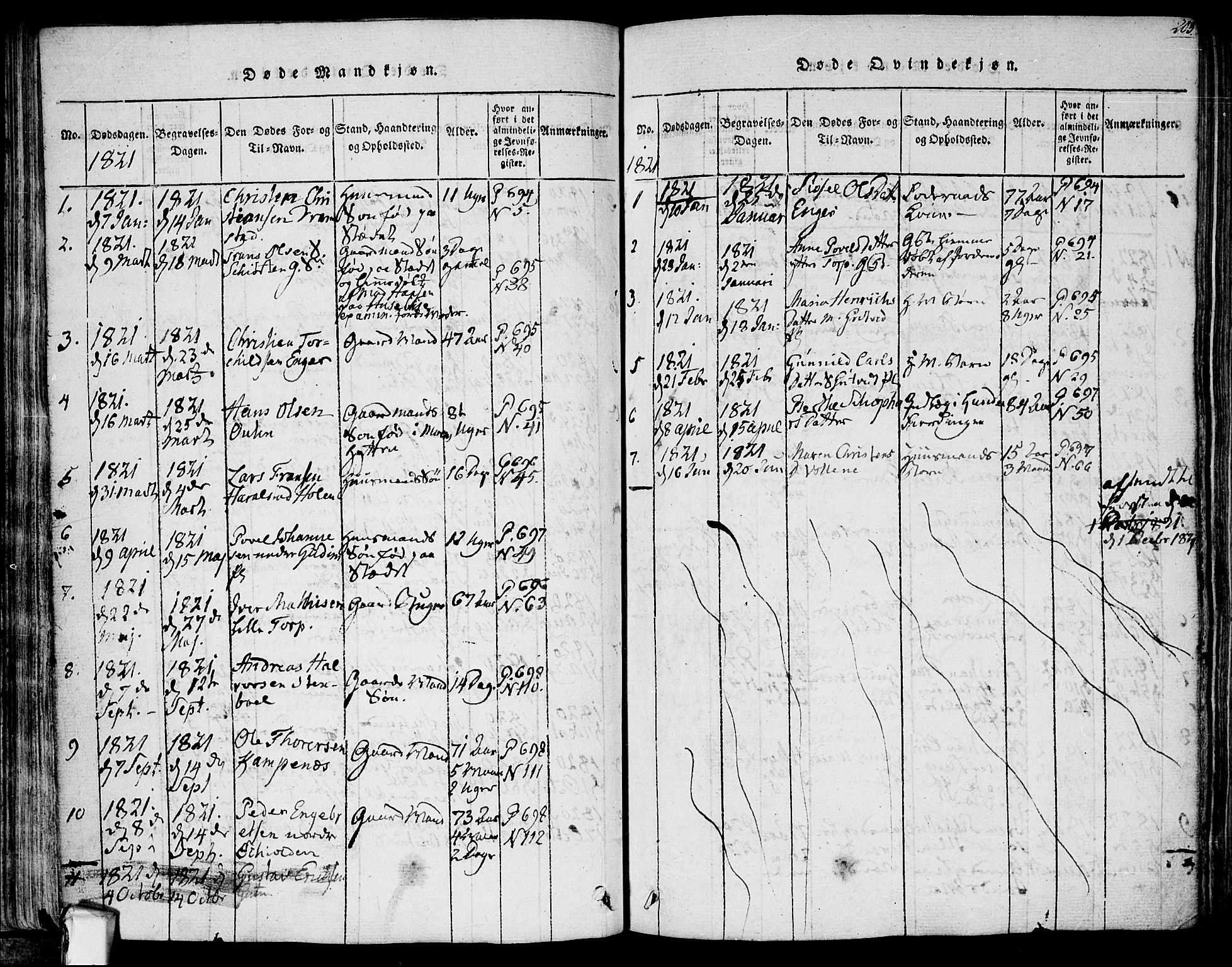 Askim prestekontor Kirkebøker, AV/SAO-A-10900/F/Fa/L0004: Parish register (official) no. 4, 1817-1846, p. 202-203