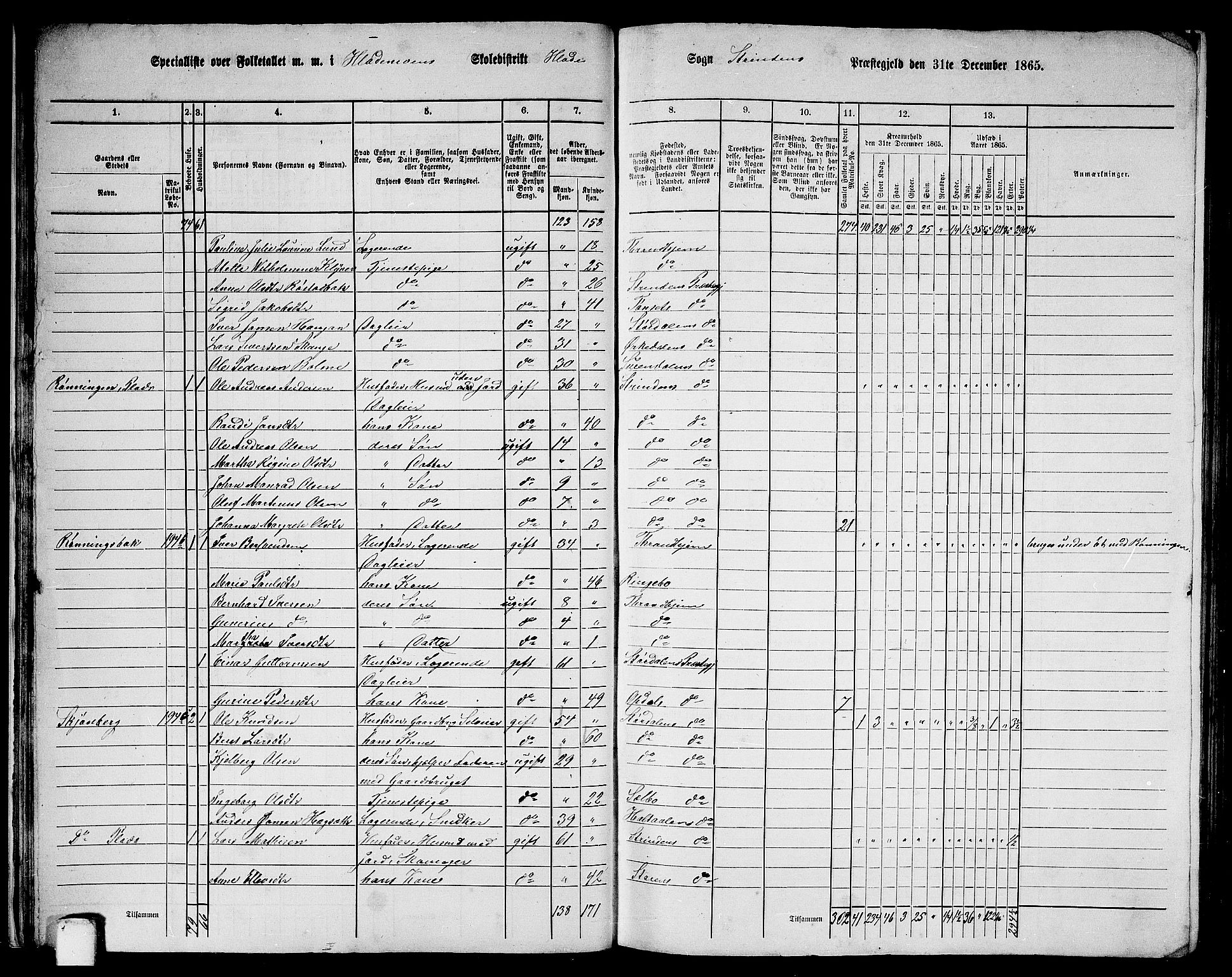 RA, 1865 census for Strinda, 1865, p. 24