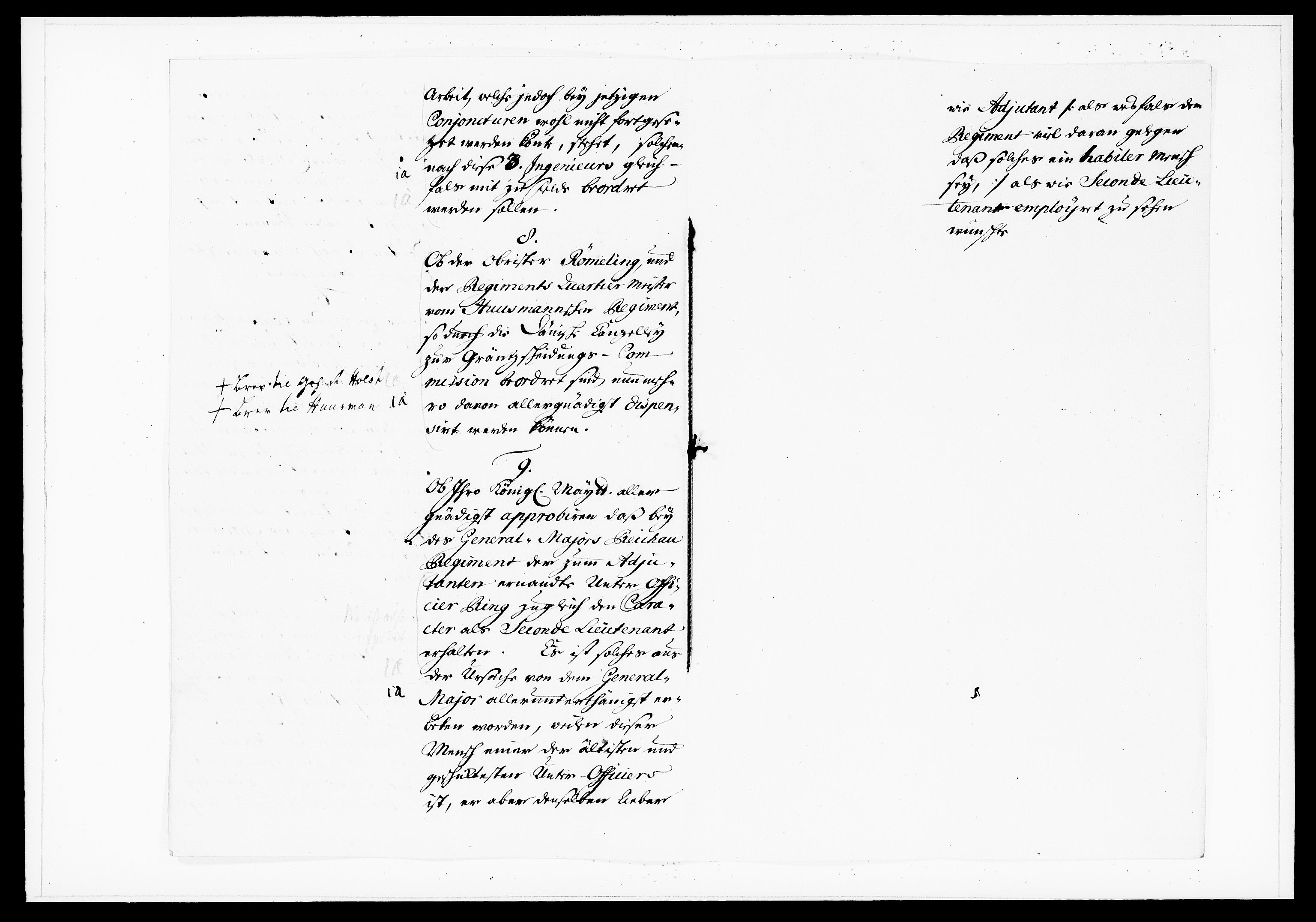 Krigskollegiet, Krigskancelliet, DRA/A-0006/-/1176-1181: Refererede sager, 1743, p. 324