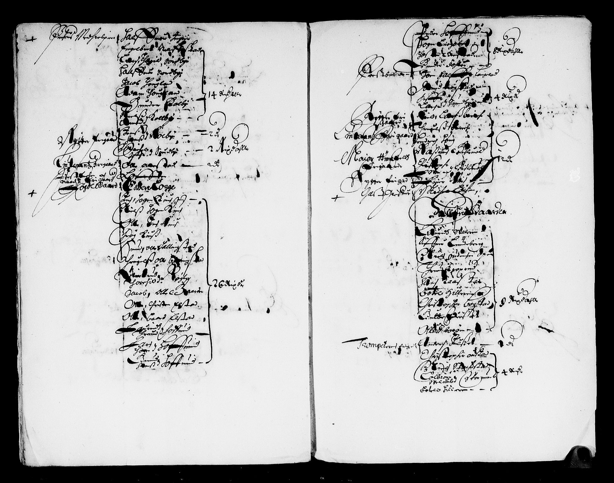 Rentekammeret inntil 1814, Reviderte regnskaper, Stiftamtstueregnskaper, Landkommissariatet på Akershus og Akershus stiftamt, AV/RA-EA-5869/R/Ra/L0024: Landkommissariatet på Akershus, 1664