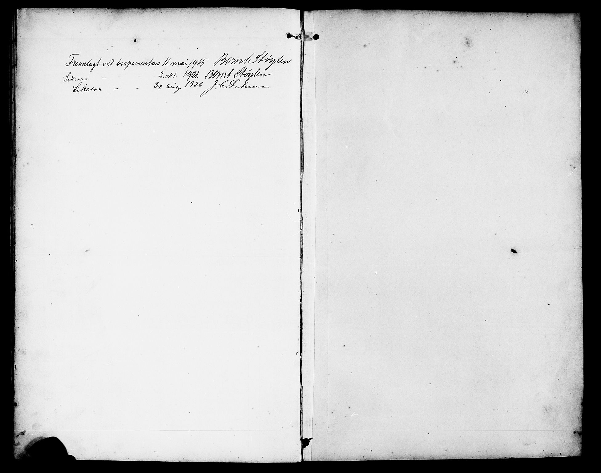 Sand sokneprestkontor, AV/SAST-A-101848/01/IV/L0004: Parish register (copy) no. B 4, 1903-1927