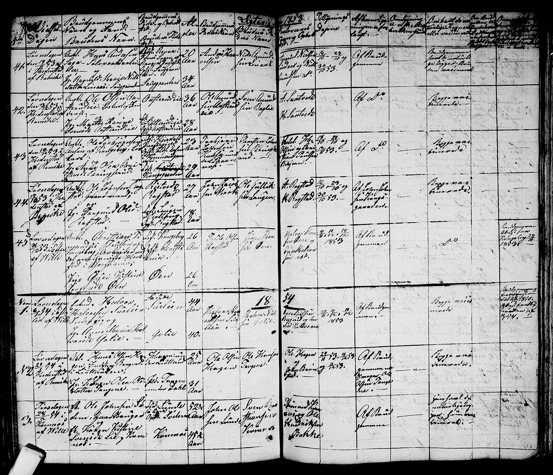 Sandsvær kirkebøker, AV/SAKO-A-244/G/Ga/L0004: Parish register (copy) no. I 4, 1840-1856, p. 240