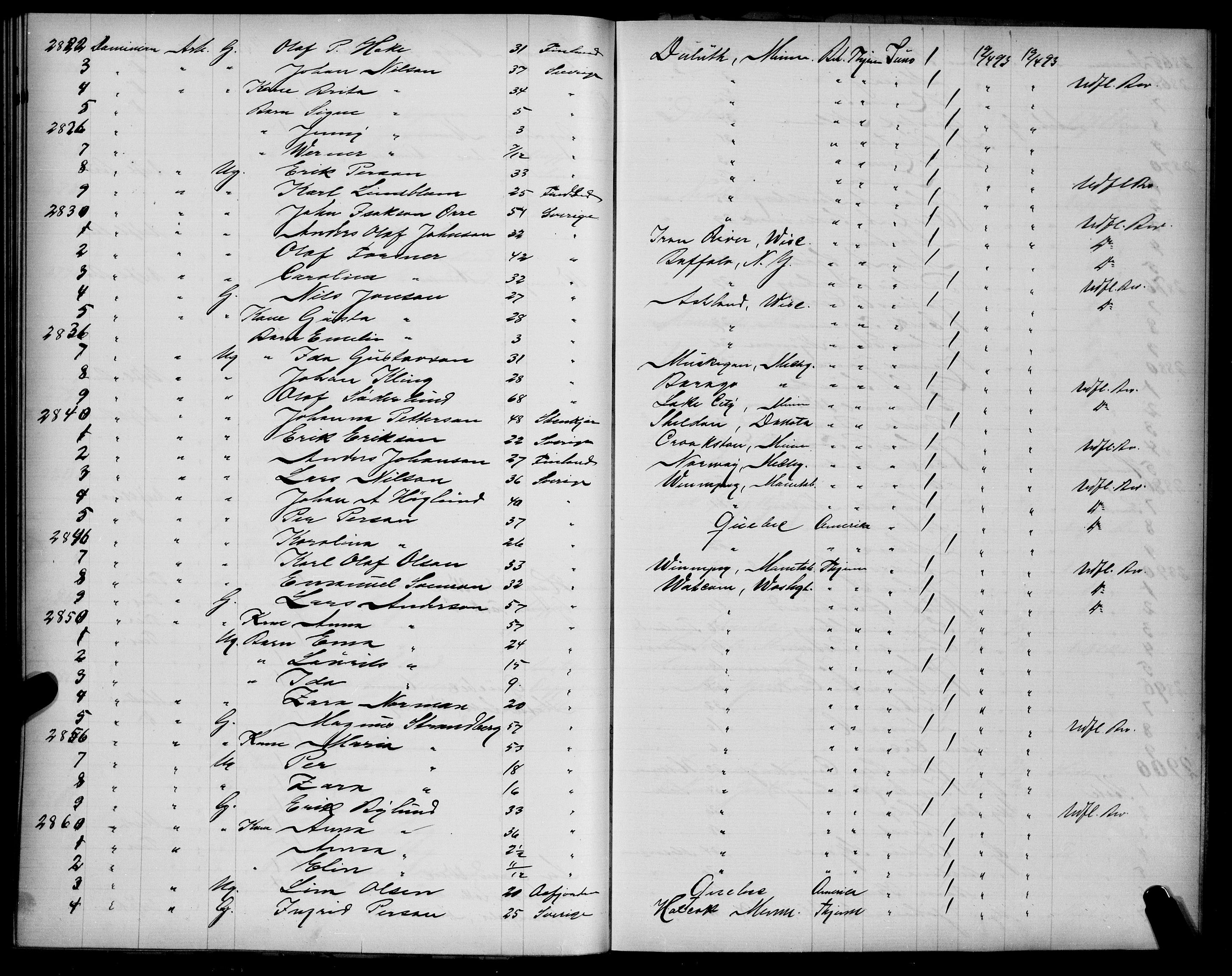 Trondheim politikammer, AV/SAT-A-1887/1/32/L0010: Emigrantprotokoll IXb, 1893-1895