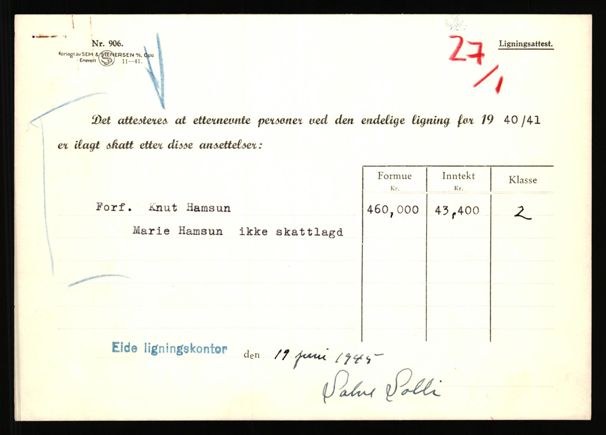 Landssvikarkivet, Arendal politikammer, AV/RA-S-3138-25/D/Dc, 1945-1951, p. 322